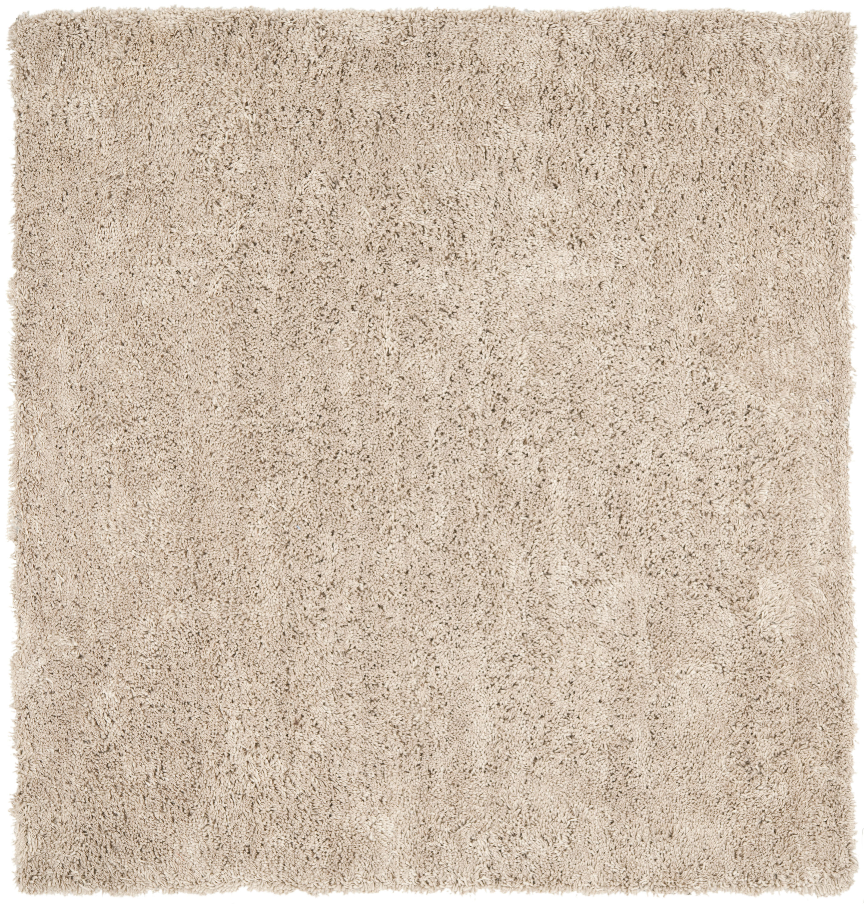 Safavieh SG240D-9SQ Ultra Shag 9 x 9 (ft) Tufted Polyester Taupe Square Indoor Solid Area rug