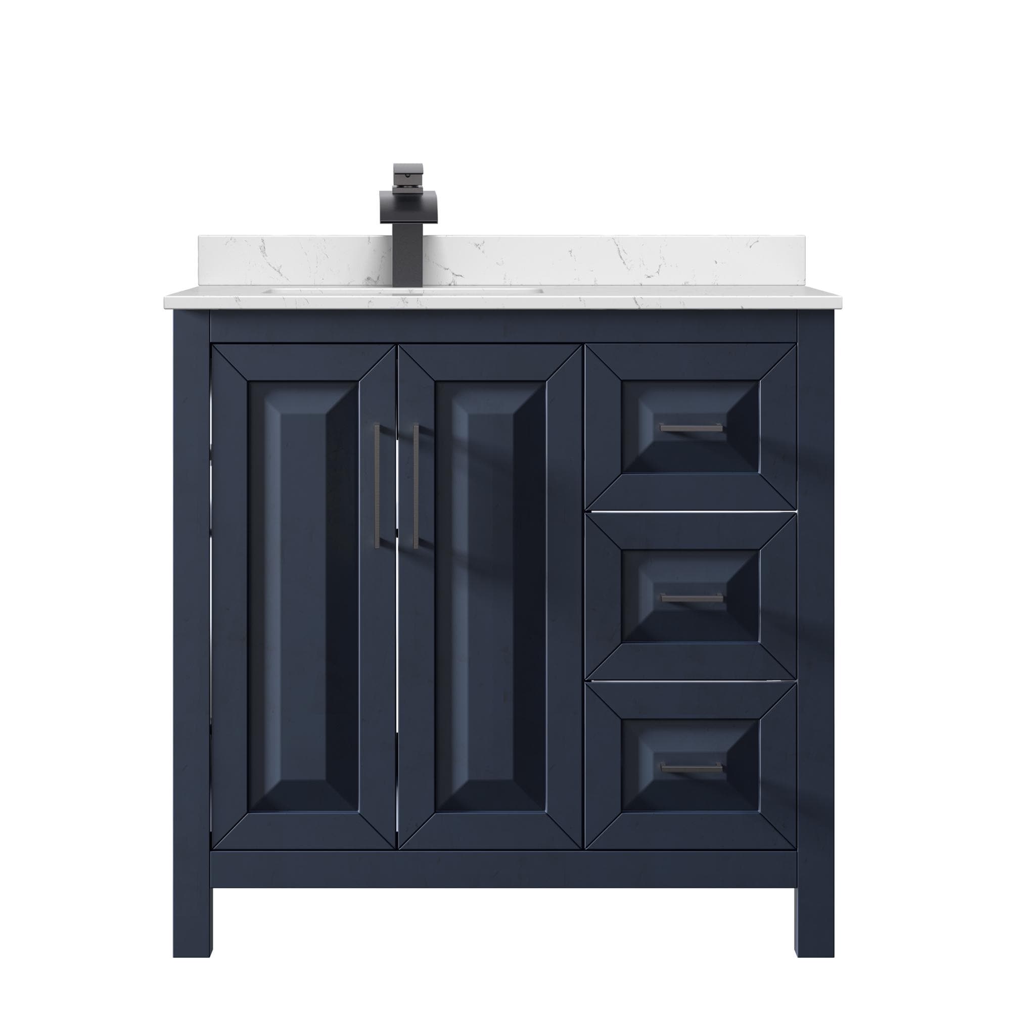 Wyndham Collection WCV252536SBBC2UNSMXX Bath-Vanity-Combo - View #3