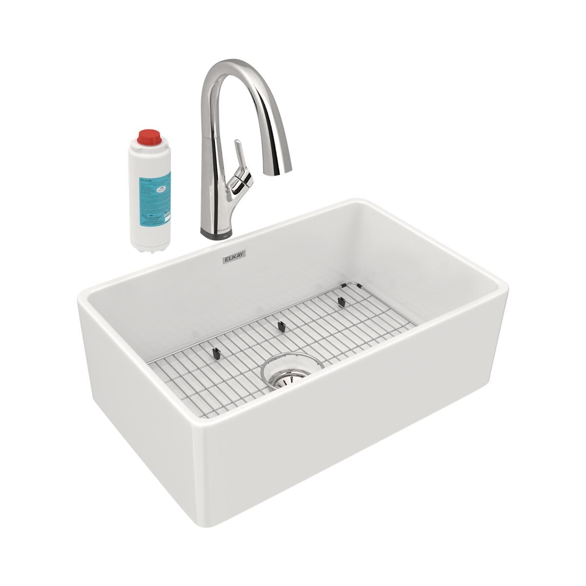 Elkay ELGU3322WH0FLC Kitchen-Sinks - View #2
