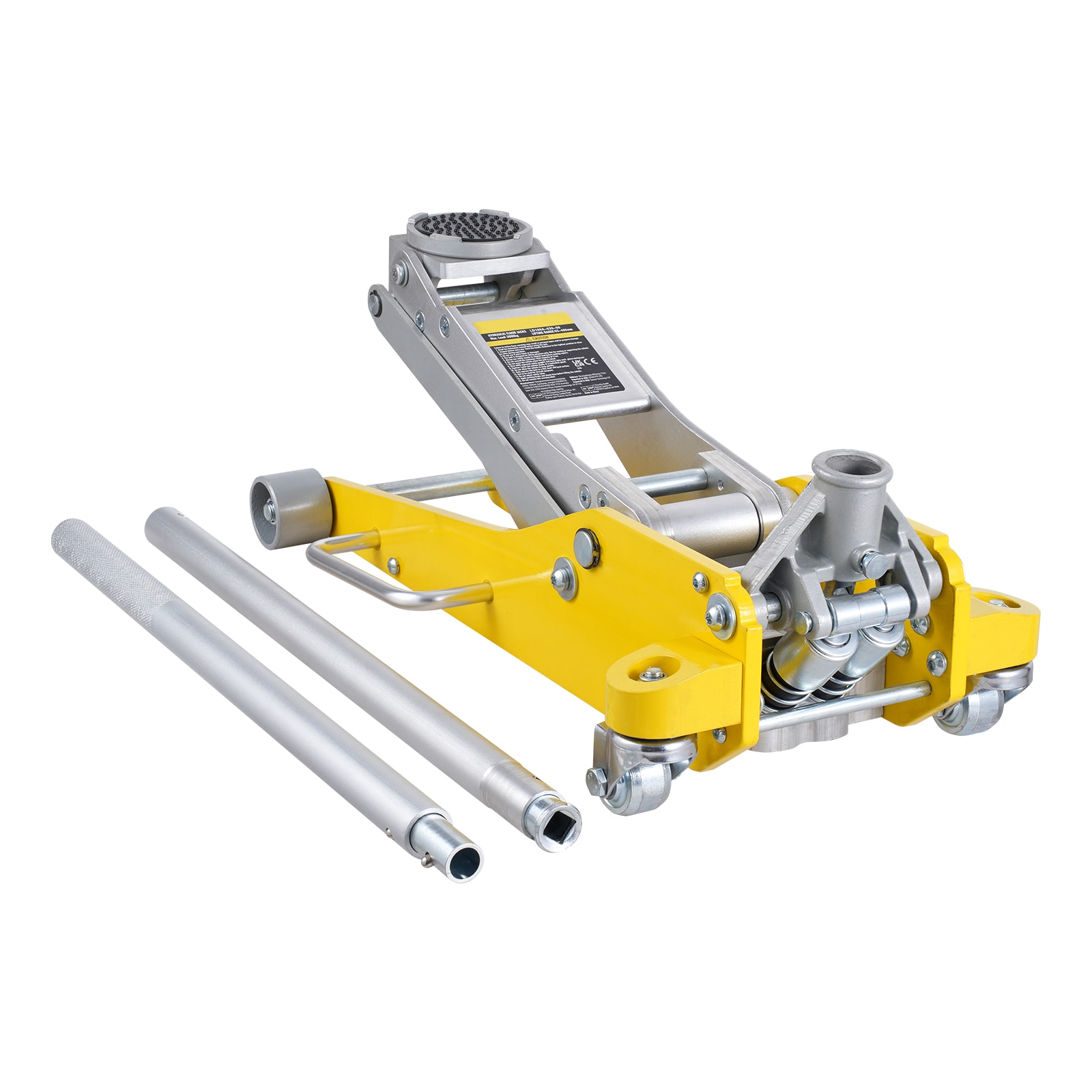 VEVOR WSQJDLZ3TSGBO83SDV0 Multiple colors/finishes 3-Ton Aluminum Hydraulic Low profile floor jack