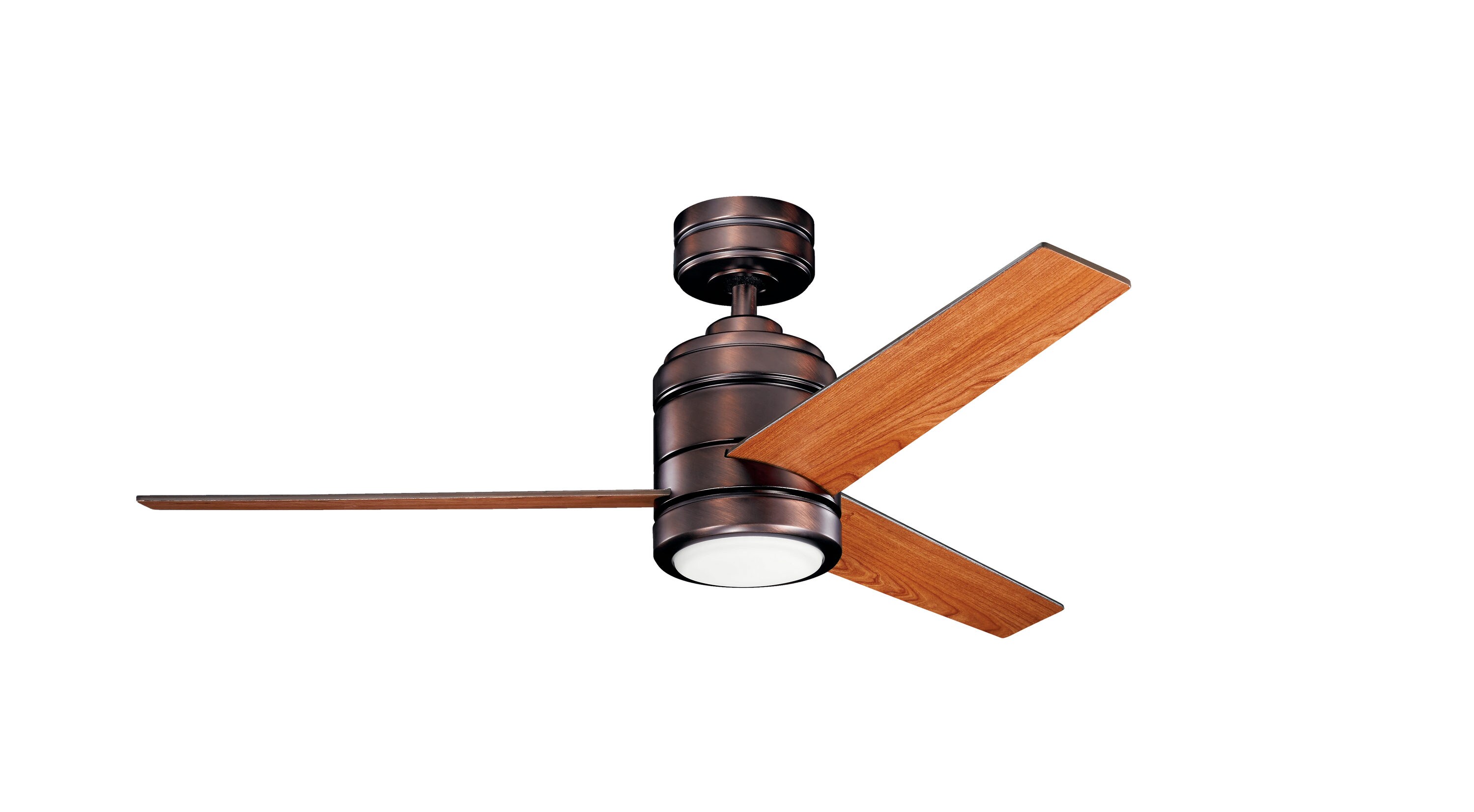 Kichler 370026OBB Arkwright 3 -Pack 48.0-in Brown Reversible Ceiling Fan Blade