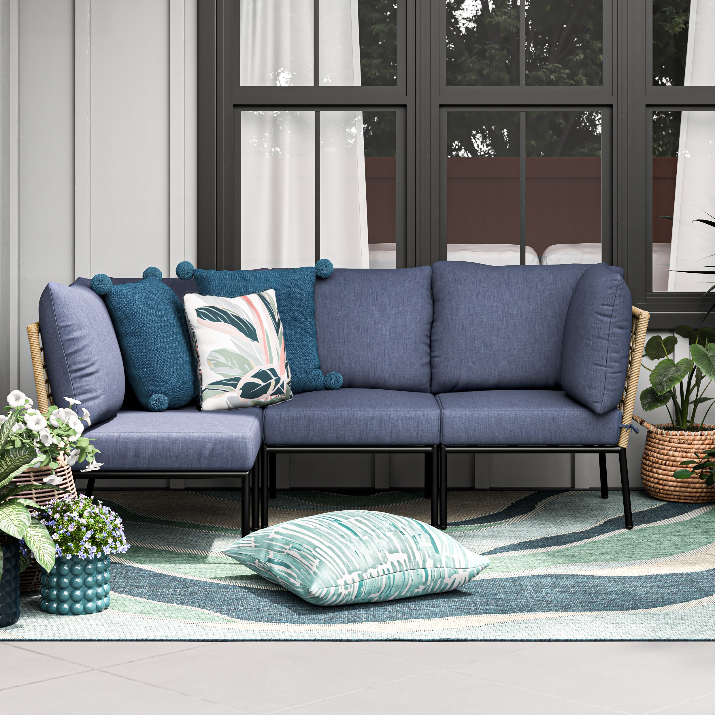 Origin 21 LG-22028-4PCN Patio-Conversation-Sets - View #6
