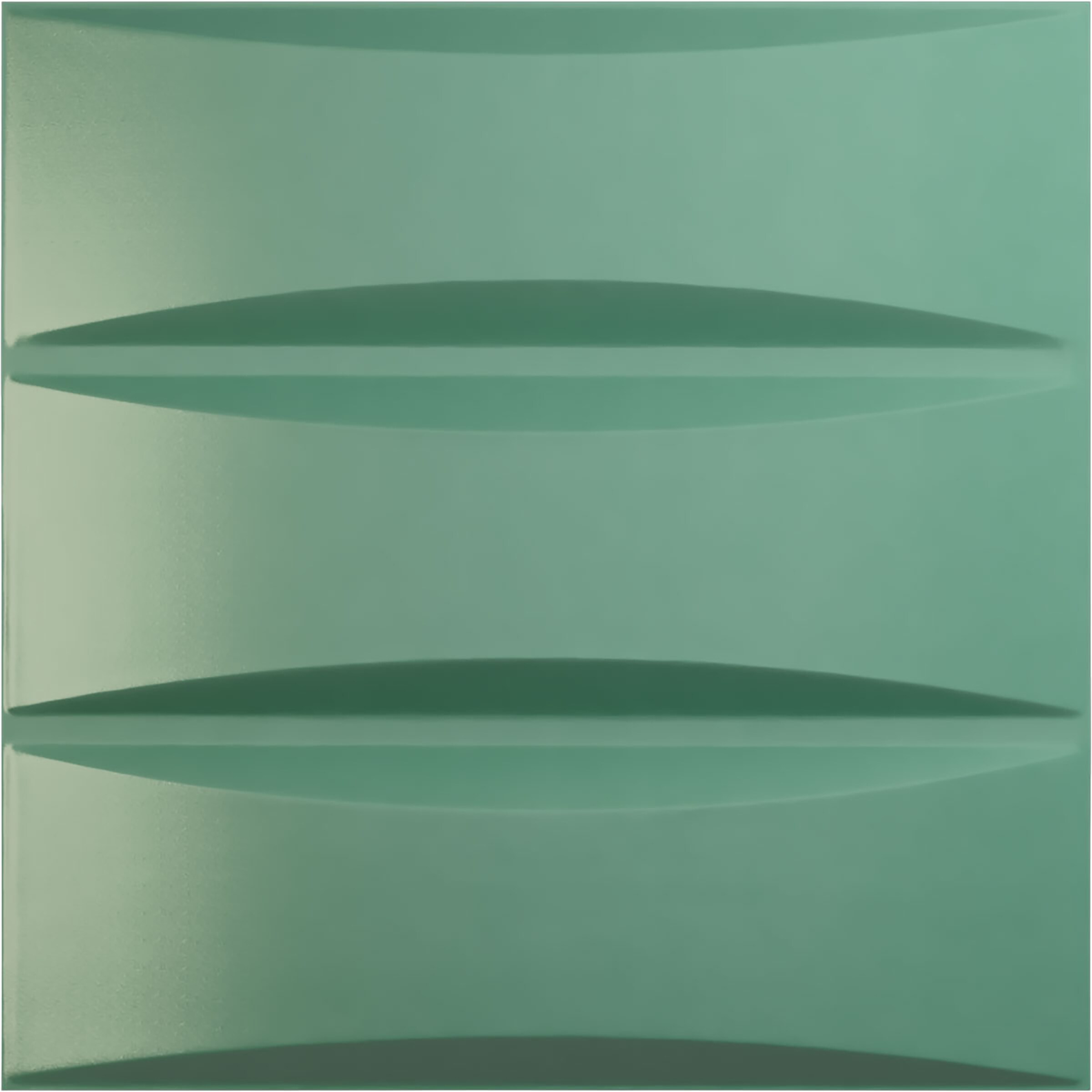 Ekena Millwork WP20X20TRFSM 19-5/8-in x 19-5/8-in Embossed Universal Pearl Metallic Sea Mist PVC Wall Panel
