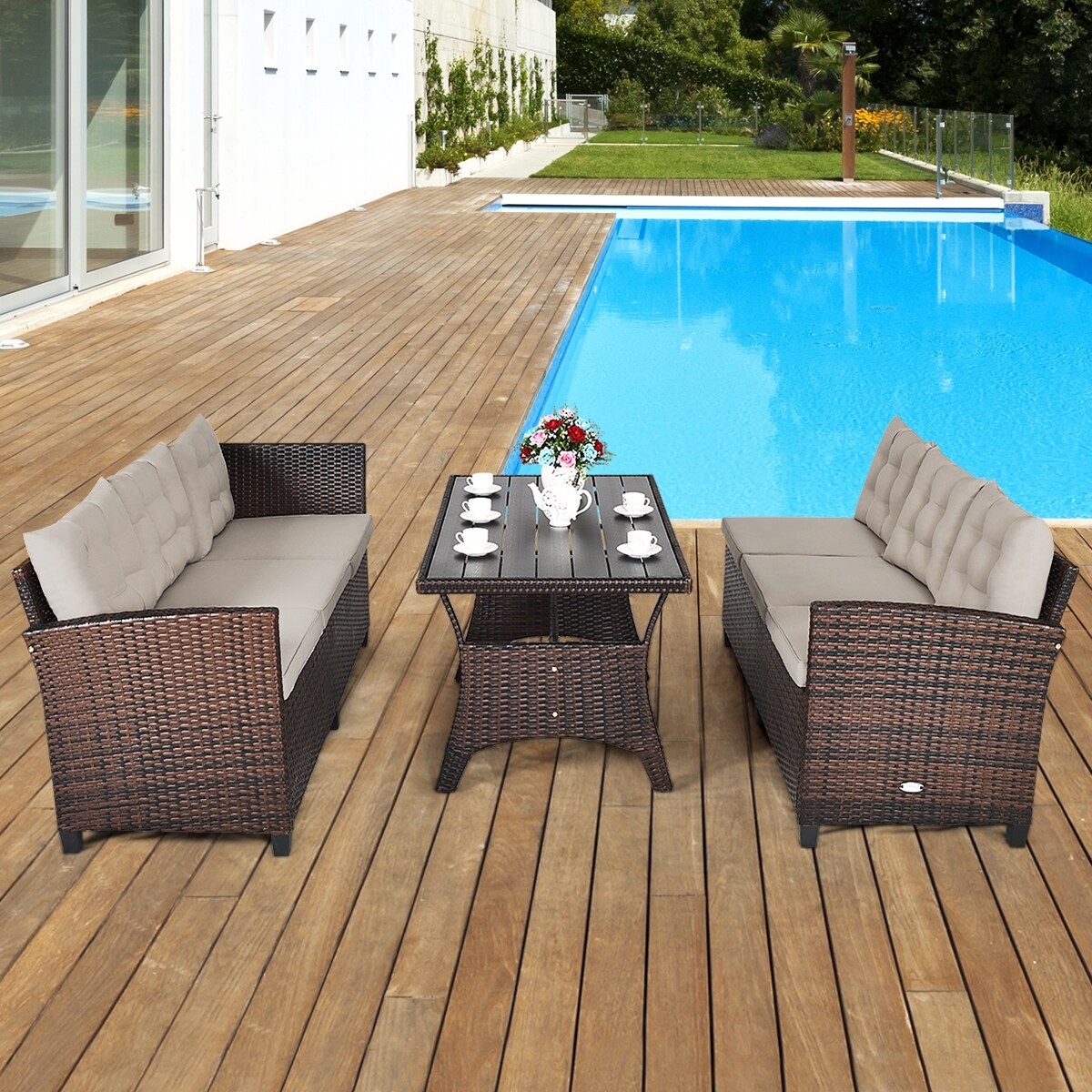 Forclover HYFL-690+ Patio-Conversation-Sets - View #2