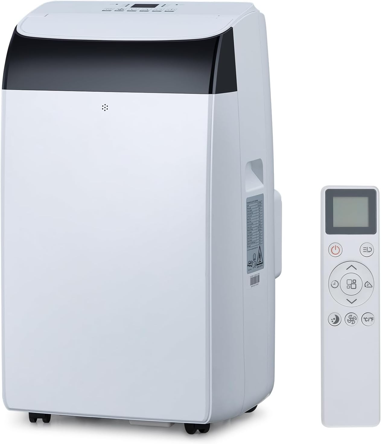 Qeetex LXLS2-PHO-10A14U39 14000 BTU Portable Air Conditioner 3 in 1 AC Unit with Dehumidifier Fan for 650 Sq Ft Energy Efficient Quiet 52dB Remote Timer Window Kit