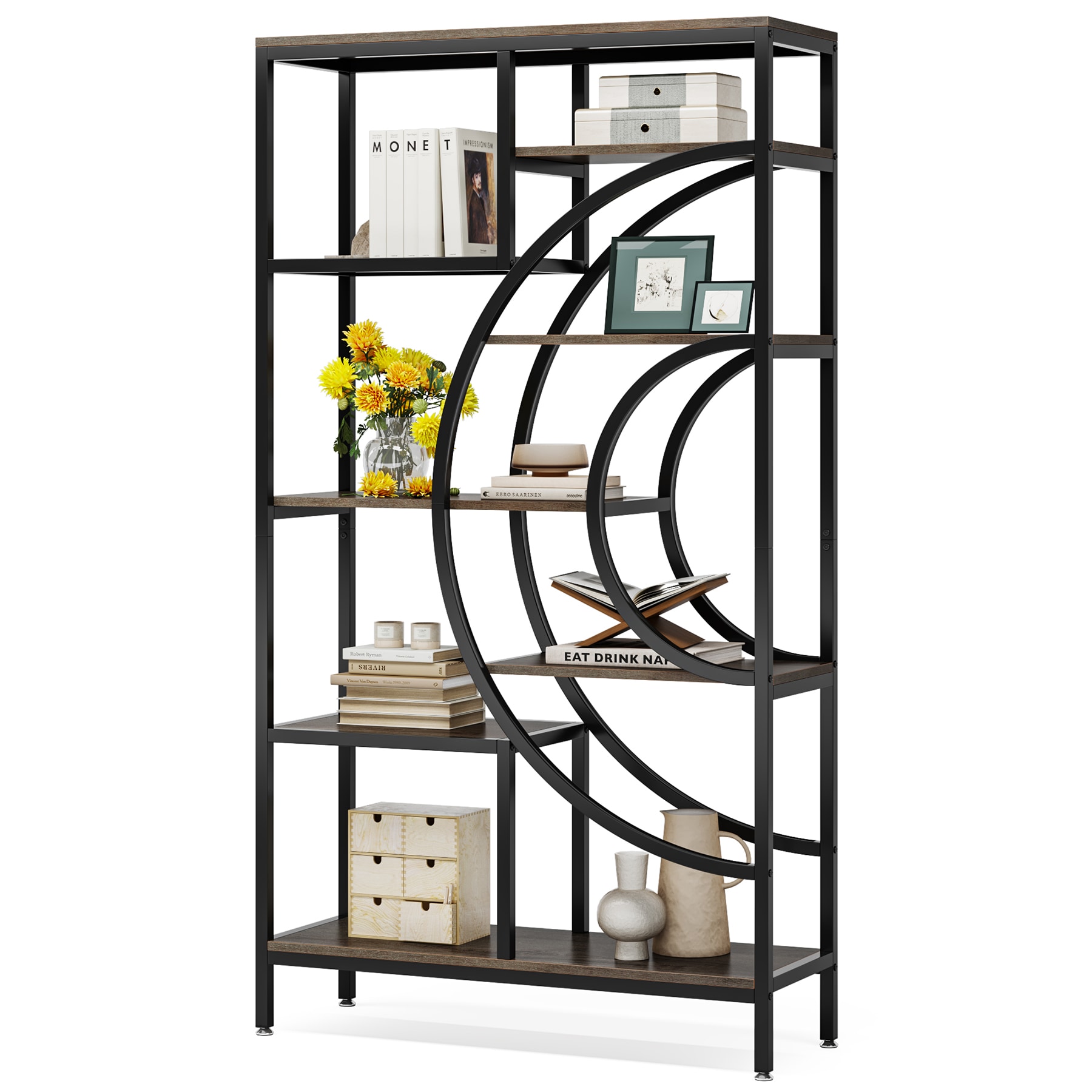 Tribesigns HOGA-NY065 bookcases - View #2