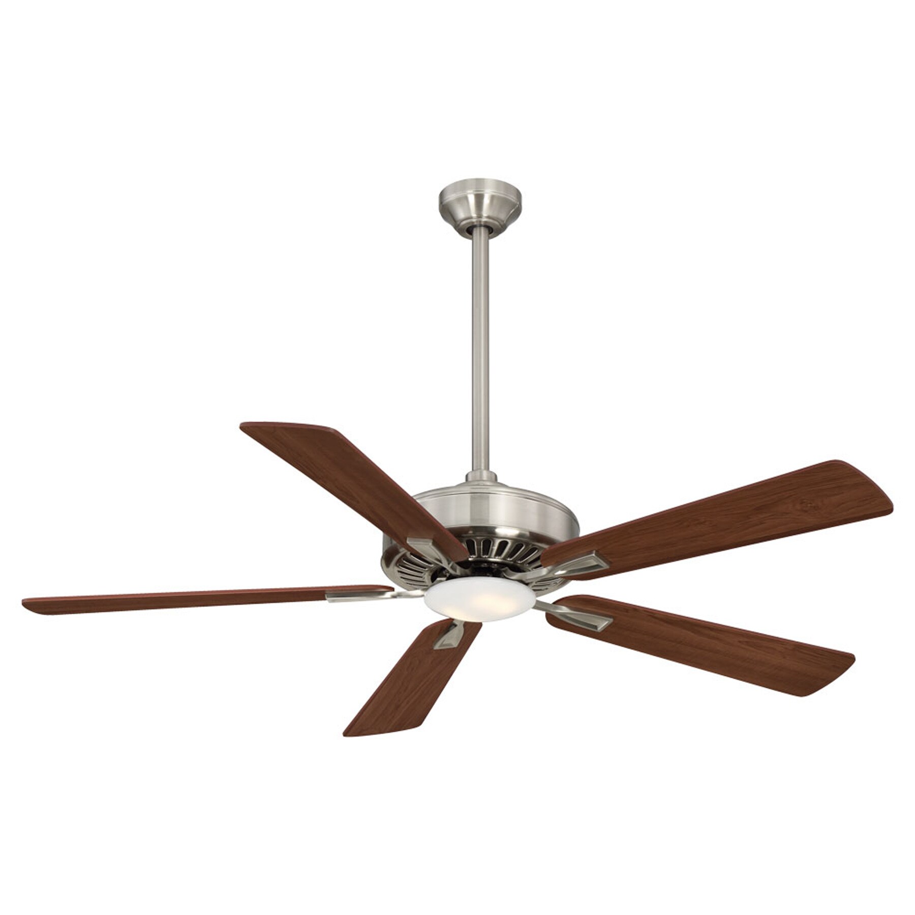 Bundle] Ceiling fan Kisa Deluxe BN Oak / Walnut with lights