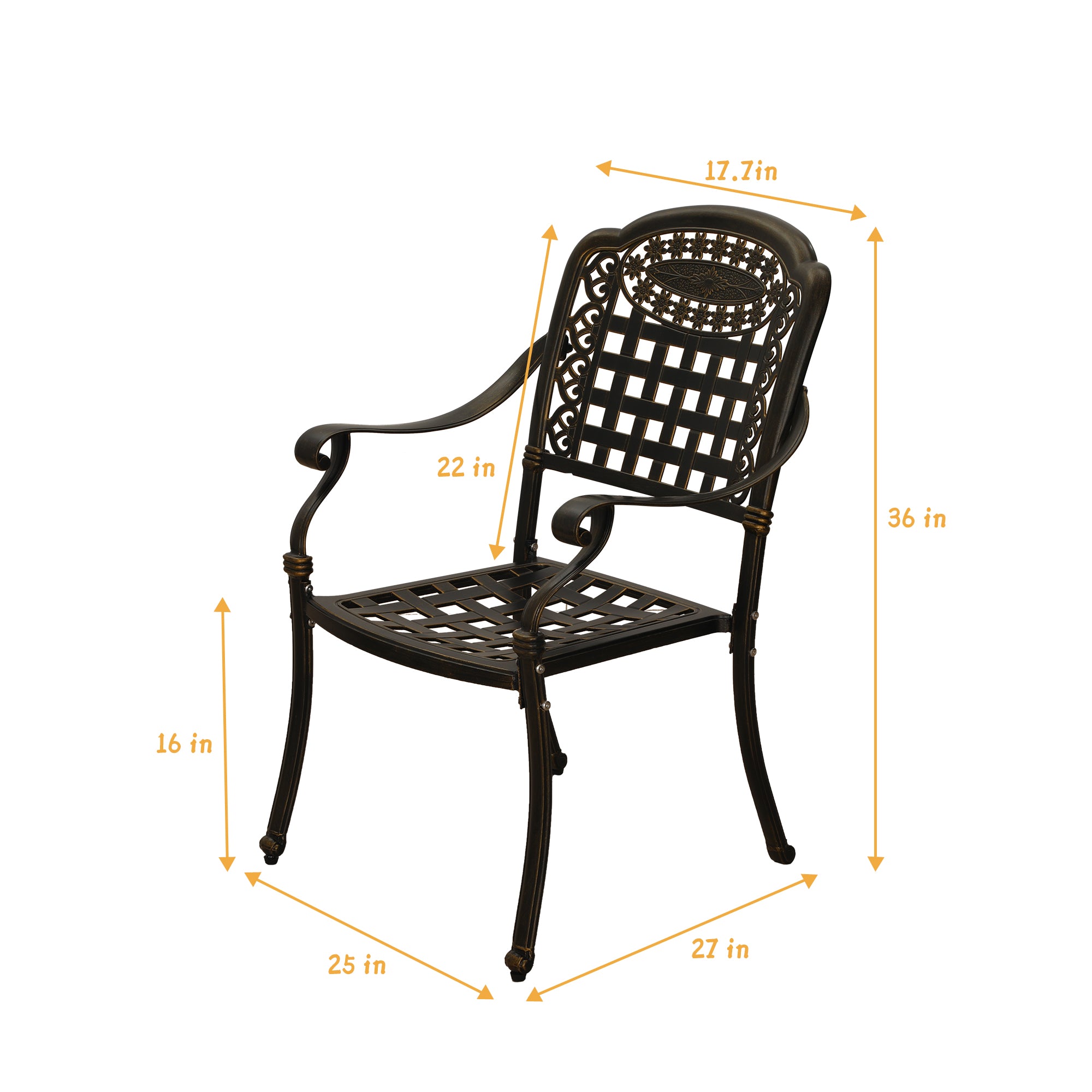Boyel Living BL-XG150DFE-BR Patio-Dining-Sets - View #7