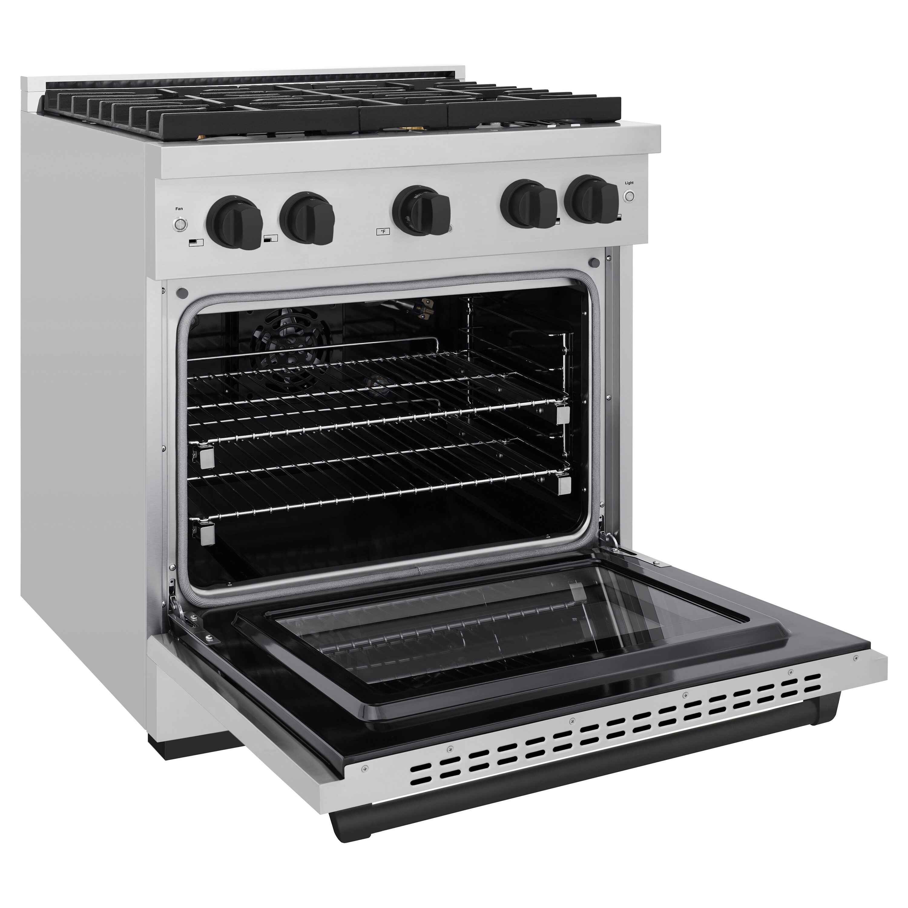 ZLINE KITCHEN & BATH SGRZ-30-MB Freestanding-Gas-Ranges - View #3
