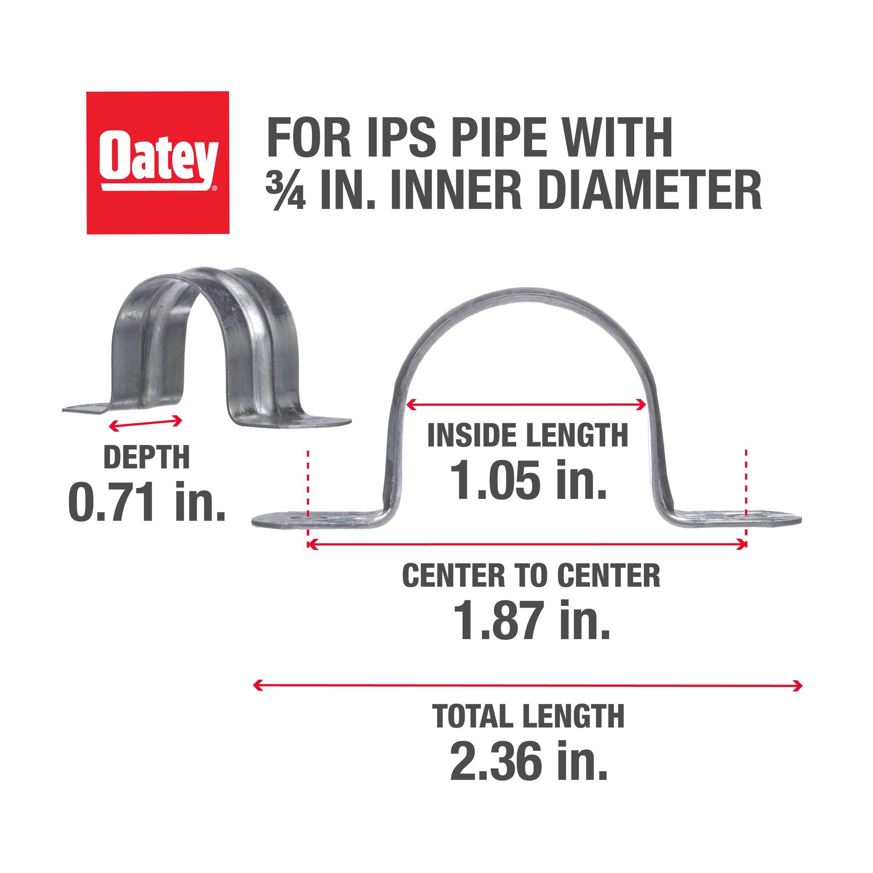 B & K Industries Pipe Strap Galv 3/4X100FT