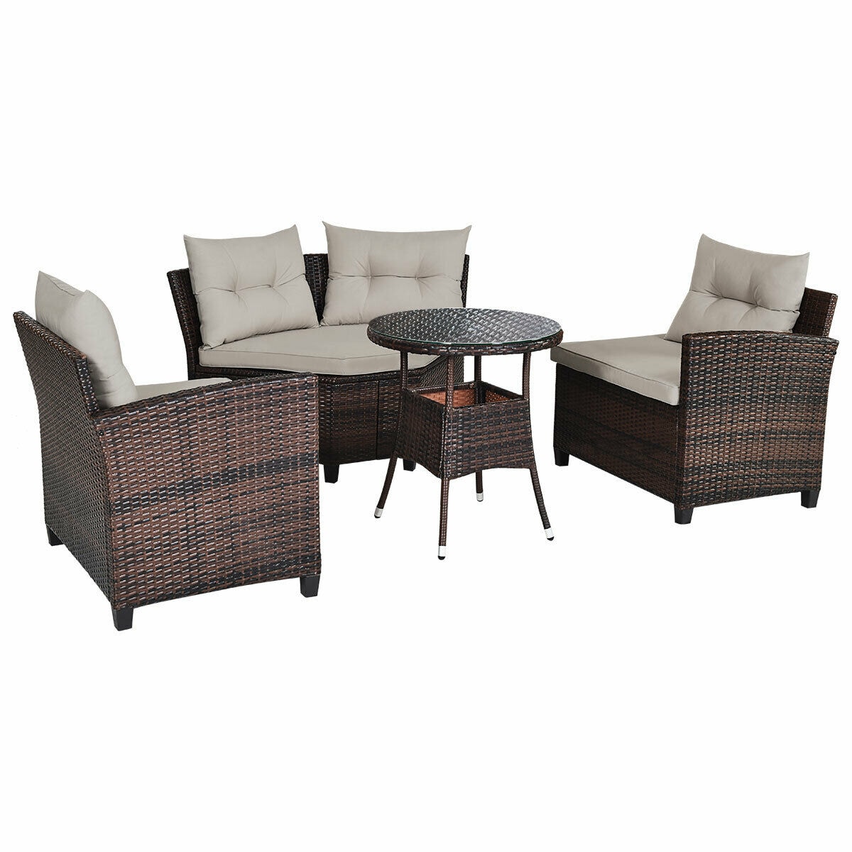 Forclover HYFE-68655ABN Patio-Conversation-Sets - View #11