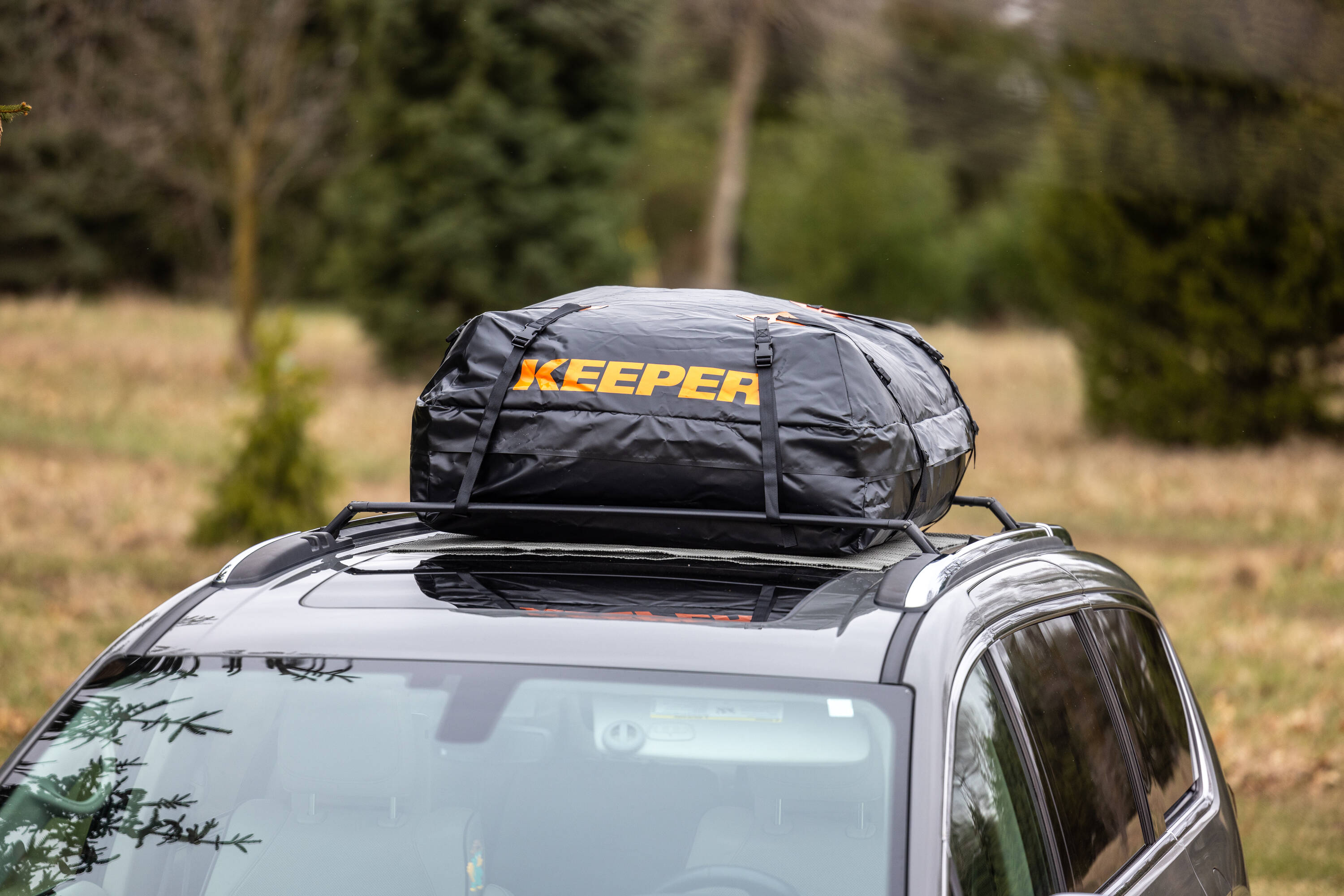 Keeper Cargo-Bag 44-in L x 34-in W x 17-in H PVC Roof Cargo Bag in the Cargo  Carriers department at Lowes.com