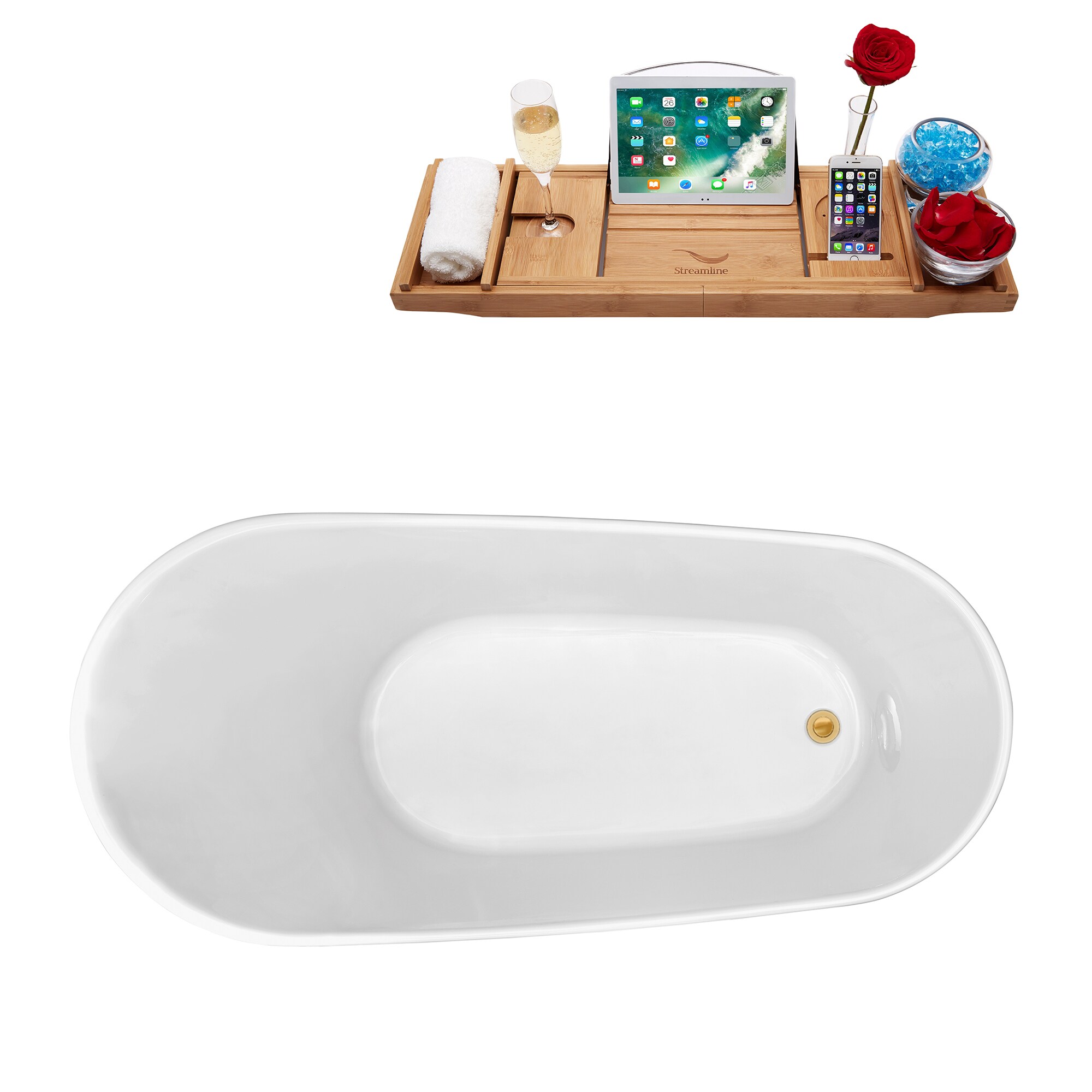 Streamline N820-IN-GLD bathtubs - View #4