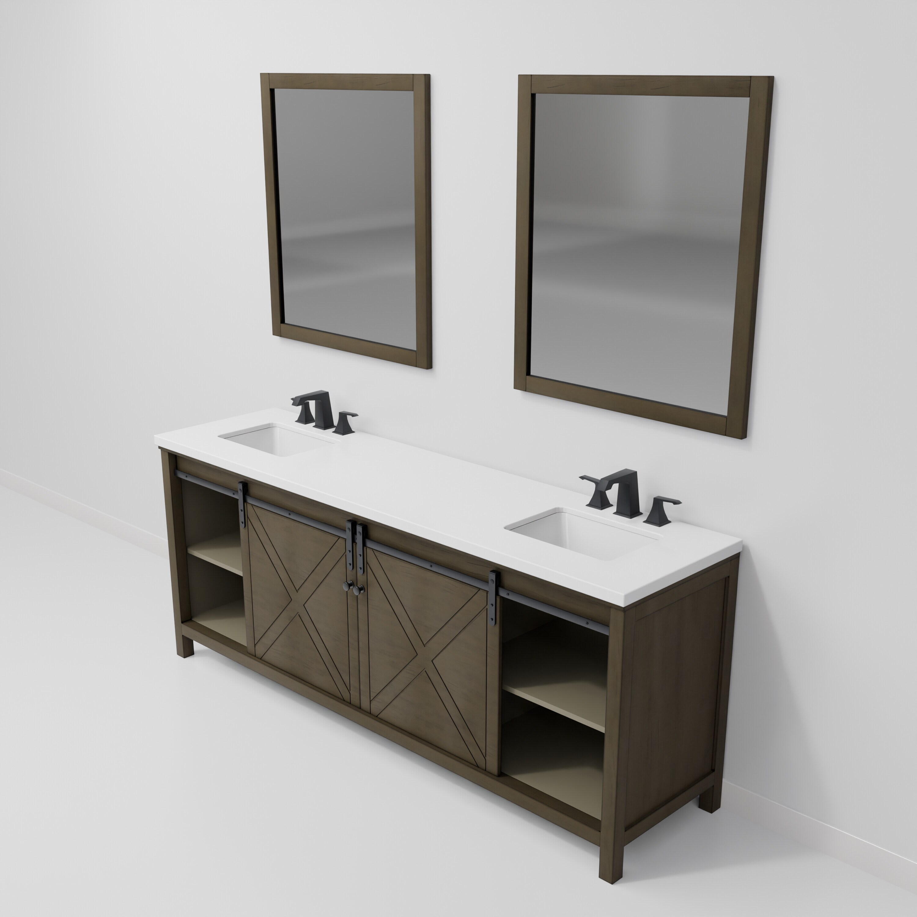 Lexora LM342284DKCSM34F Bath-Vanity-Combo - View #8