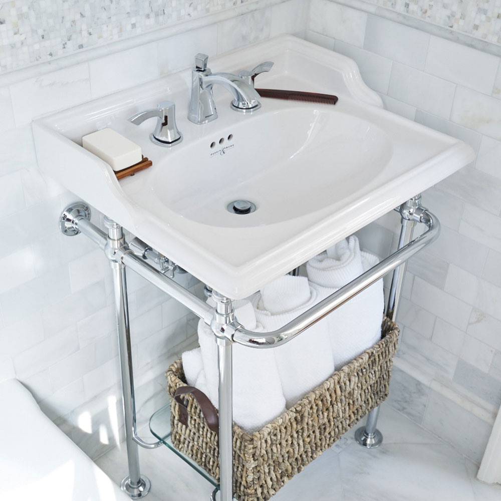 Speakman Tiber Polished Chrome Widespread 2-Handle WaterSense Bathroom ...