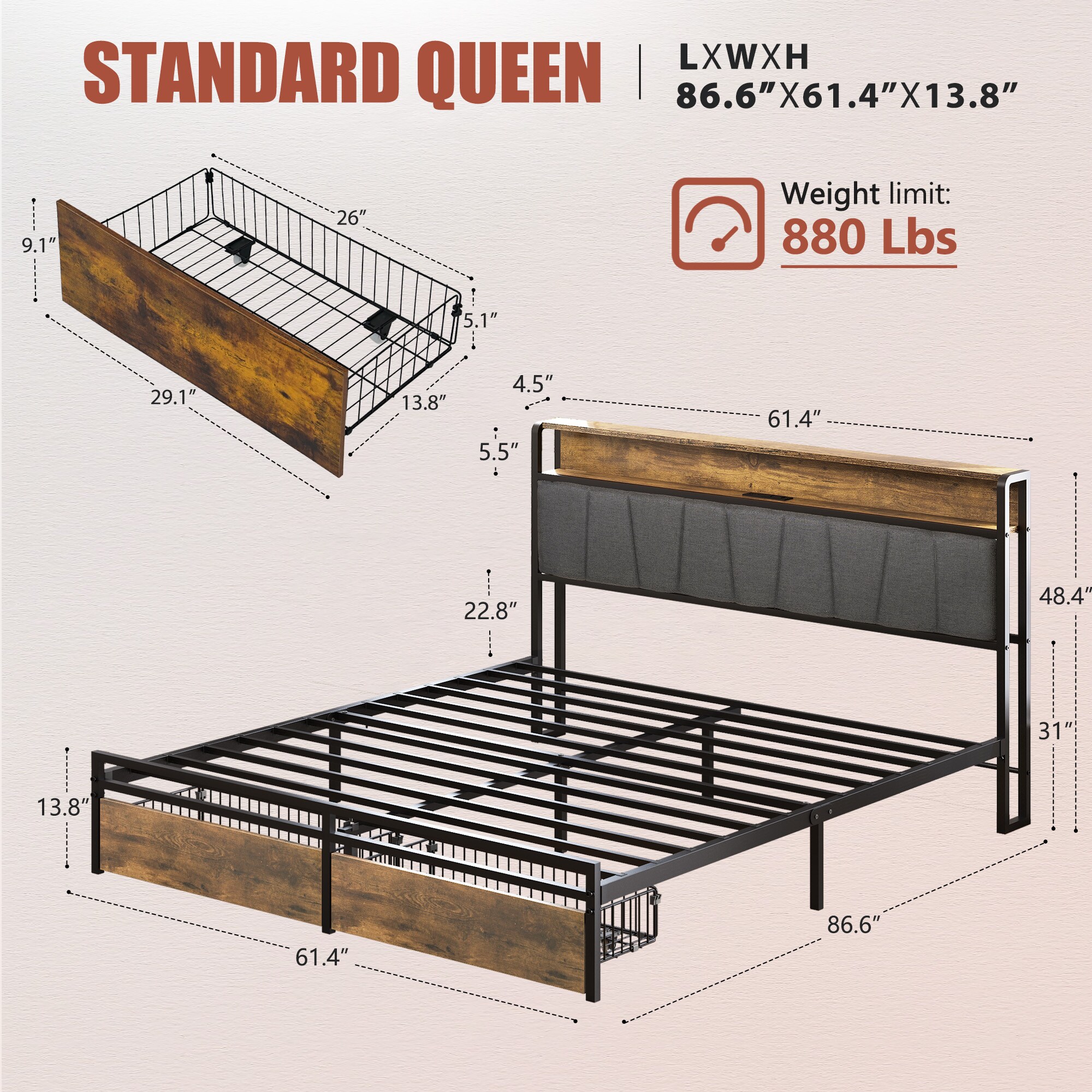 ZAKLOOP WU2889P205042 beds - View #5
