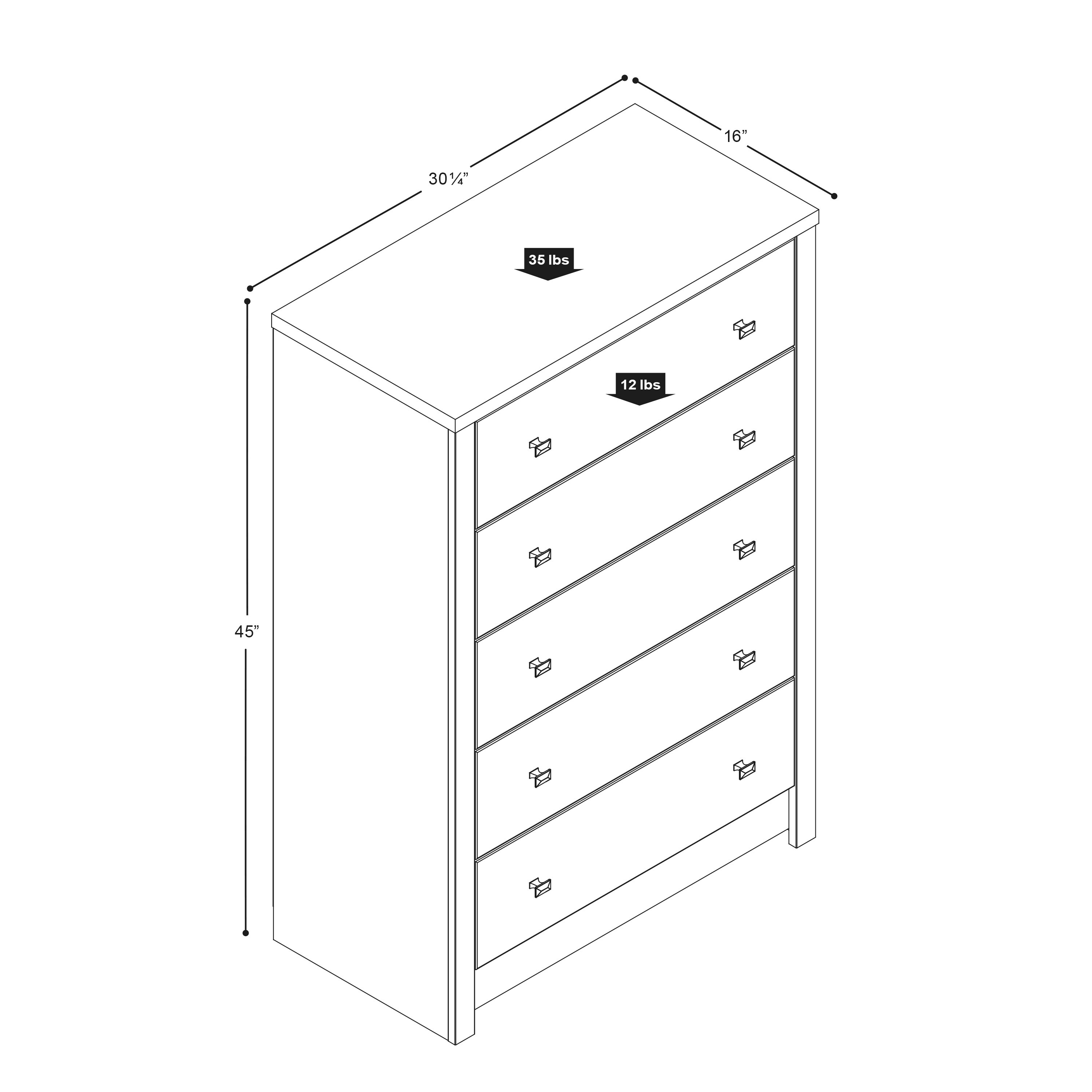 Prepac WDBR-0550-1 dressers - View #8