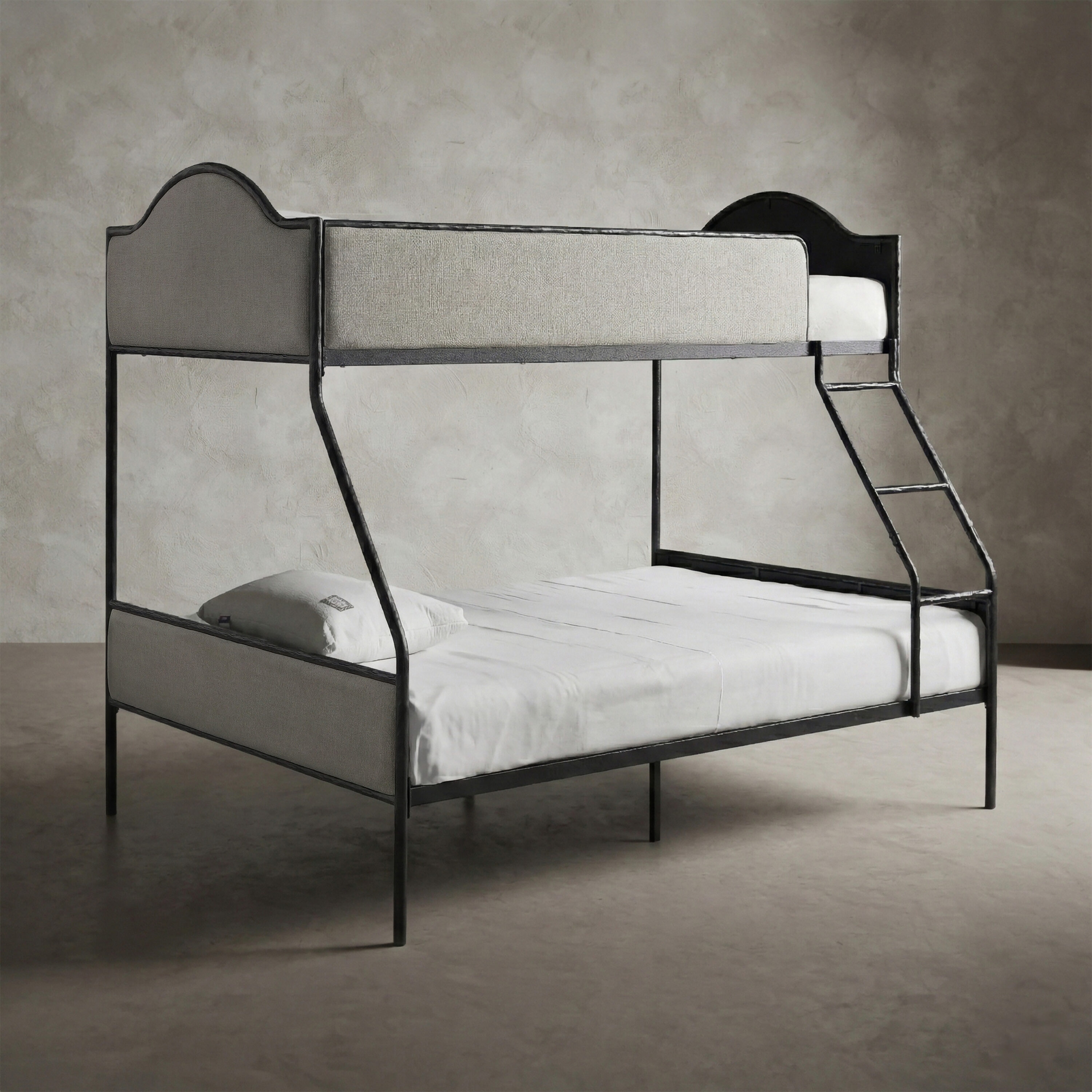 Furniture of America - Parto Black Twin over full Bunk Bed