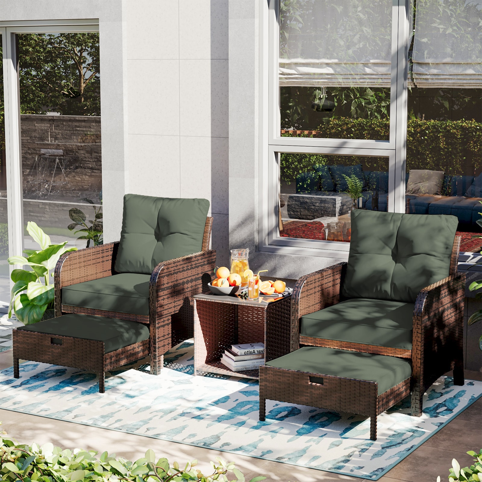 Patio Watcher RT-X5-B-GREEN Patio-Conversation-Sets - View #4