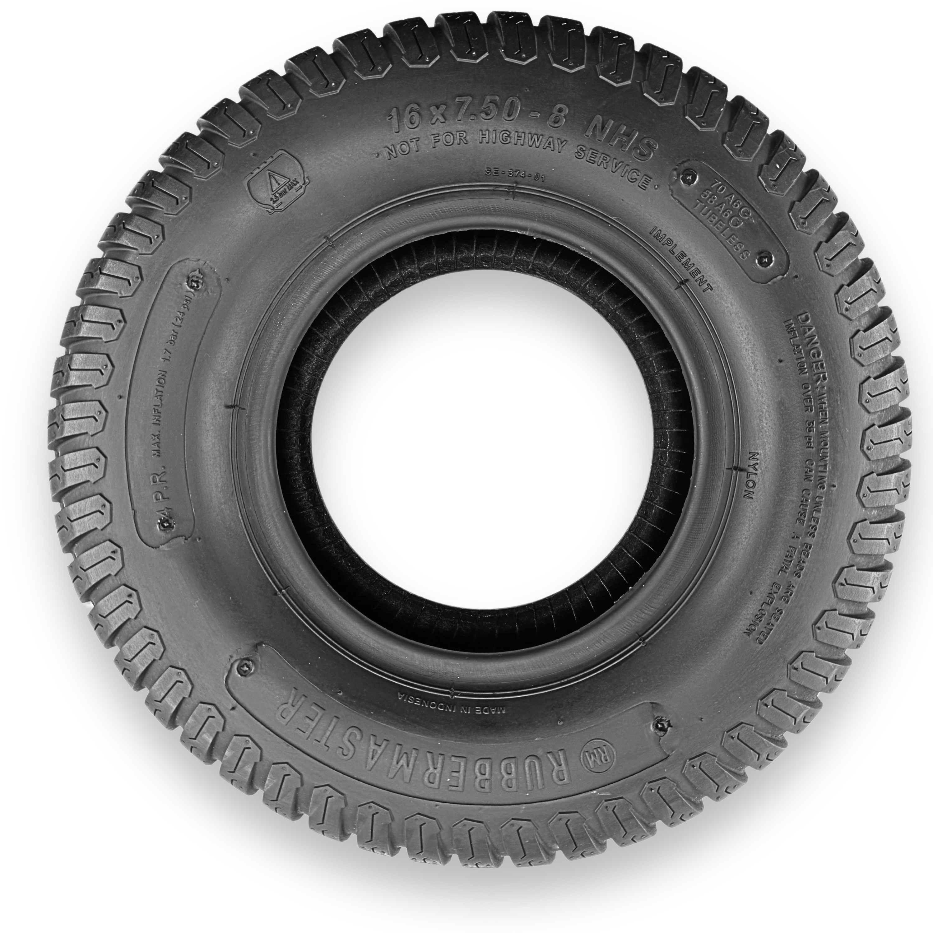 RubberMaster 450316 16.42-in Universal Application Tire