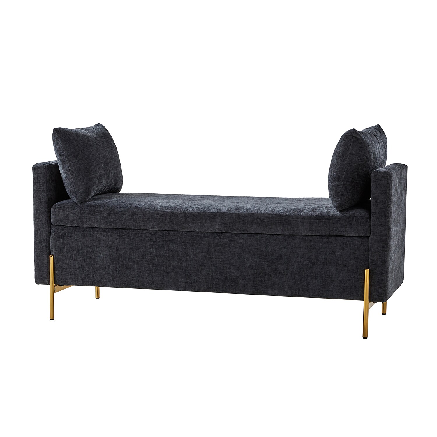14 Karat Home BEM0876-BLK bench - View #2