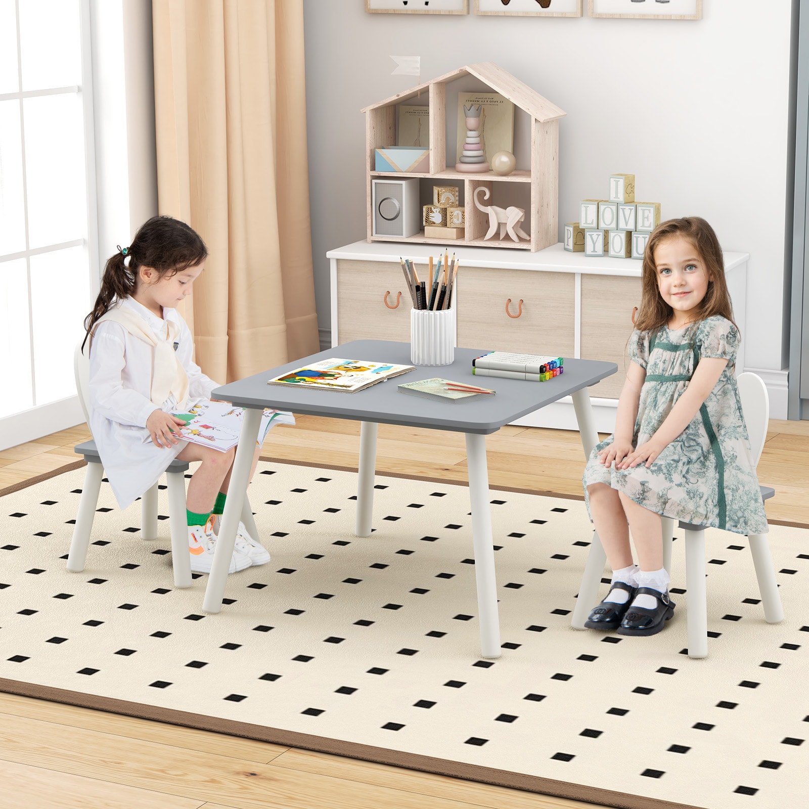 Slickblue D-CO-RG30101YH Kids-Play-Tables - View #6