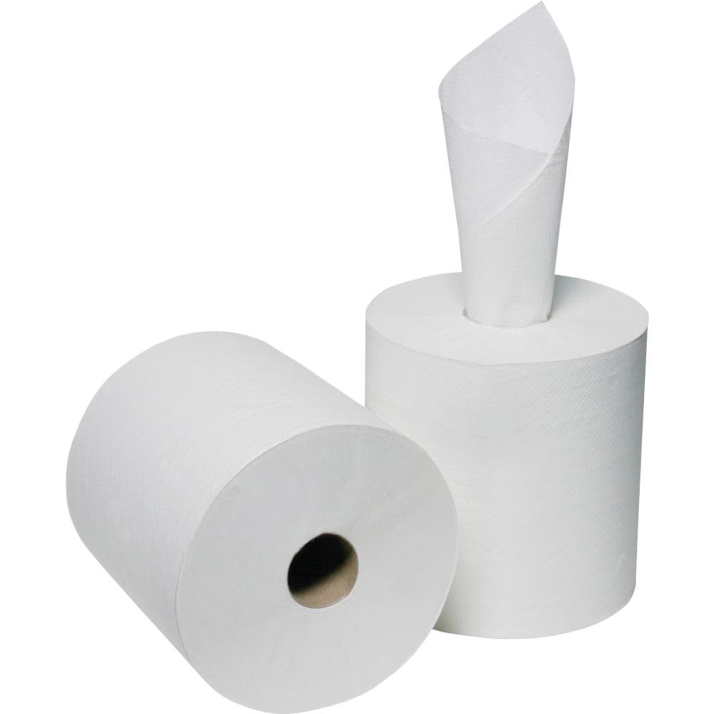 National Industries For the Blind Commercial/Residential Center-pull Dispenser 2-ply Paper Towels - 8.25in x 600ft - White - Non-chlorine Bleached -  NSN5909069