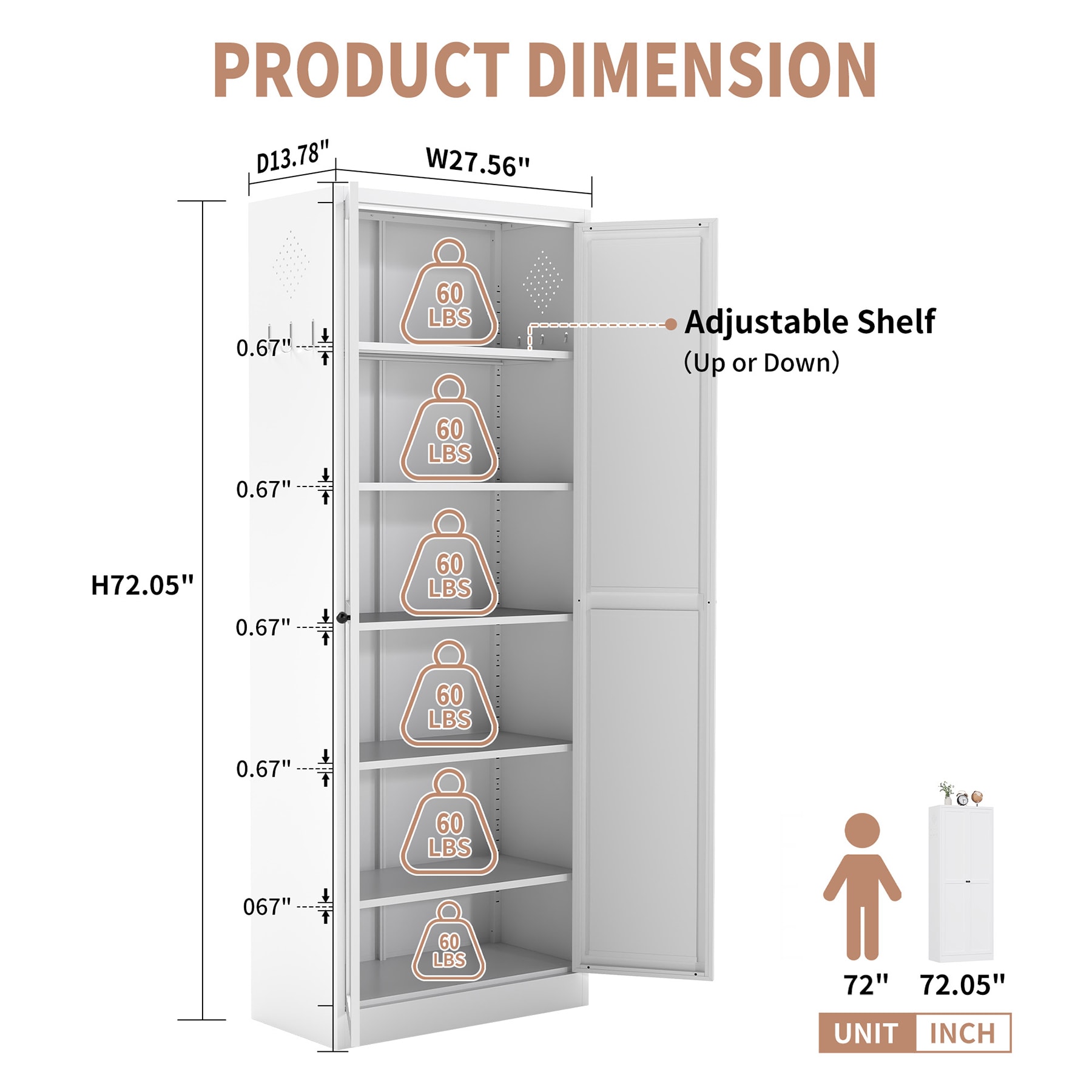 SINOFURN SYA840028GY Dining-Kitchen-Storarge - View #4