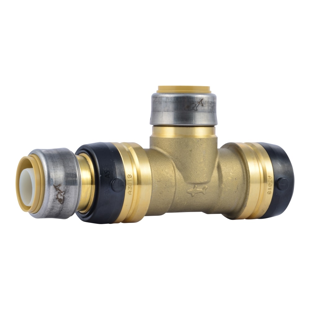 SharkBite UXL08352828 1-1/4-in x 1-in x 1-in Push-to-Connect Reducing Tee