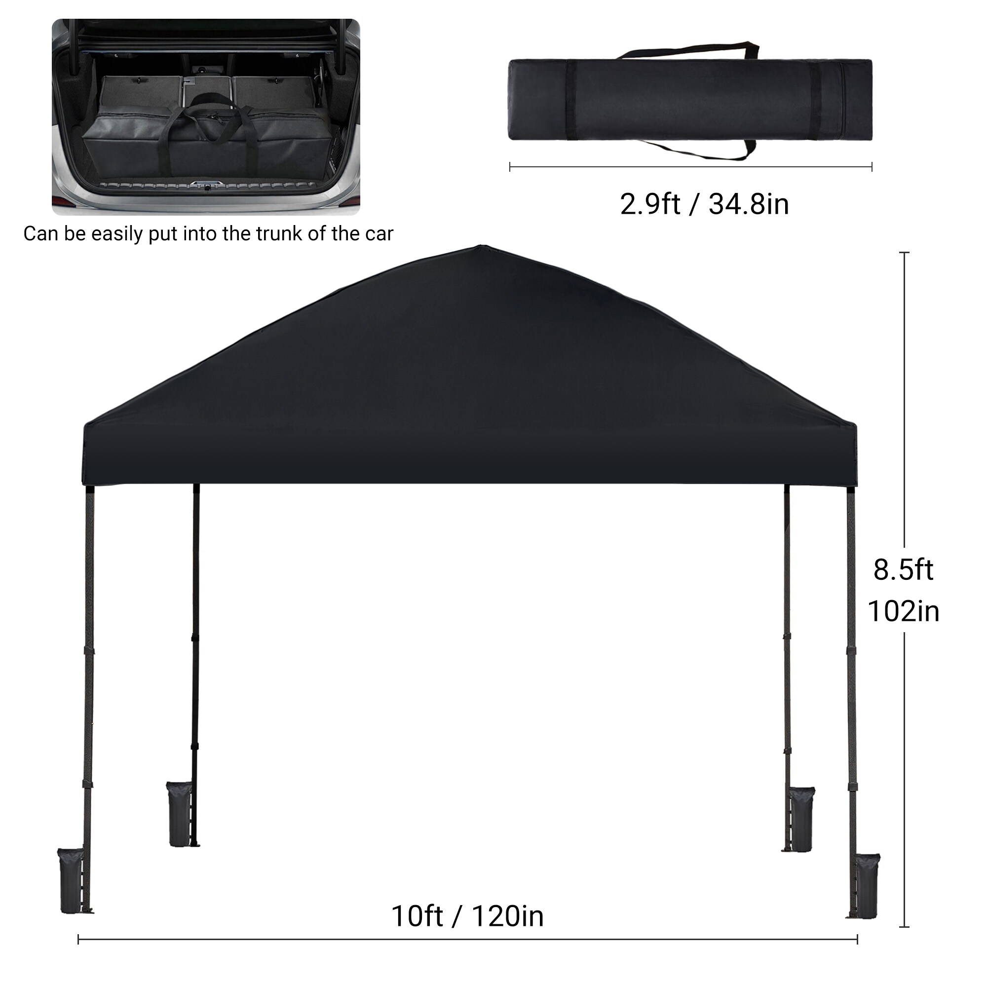 Grearden PTSZ5001-BK Canopies-Sl - View #11
