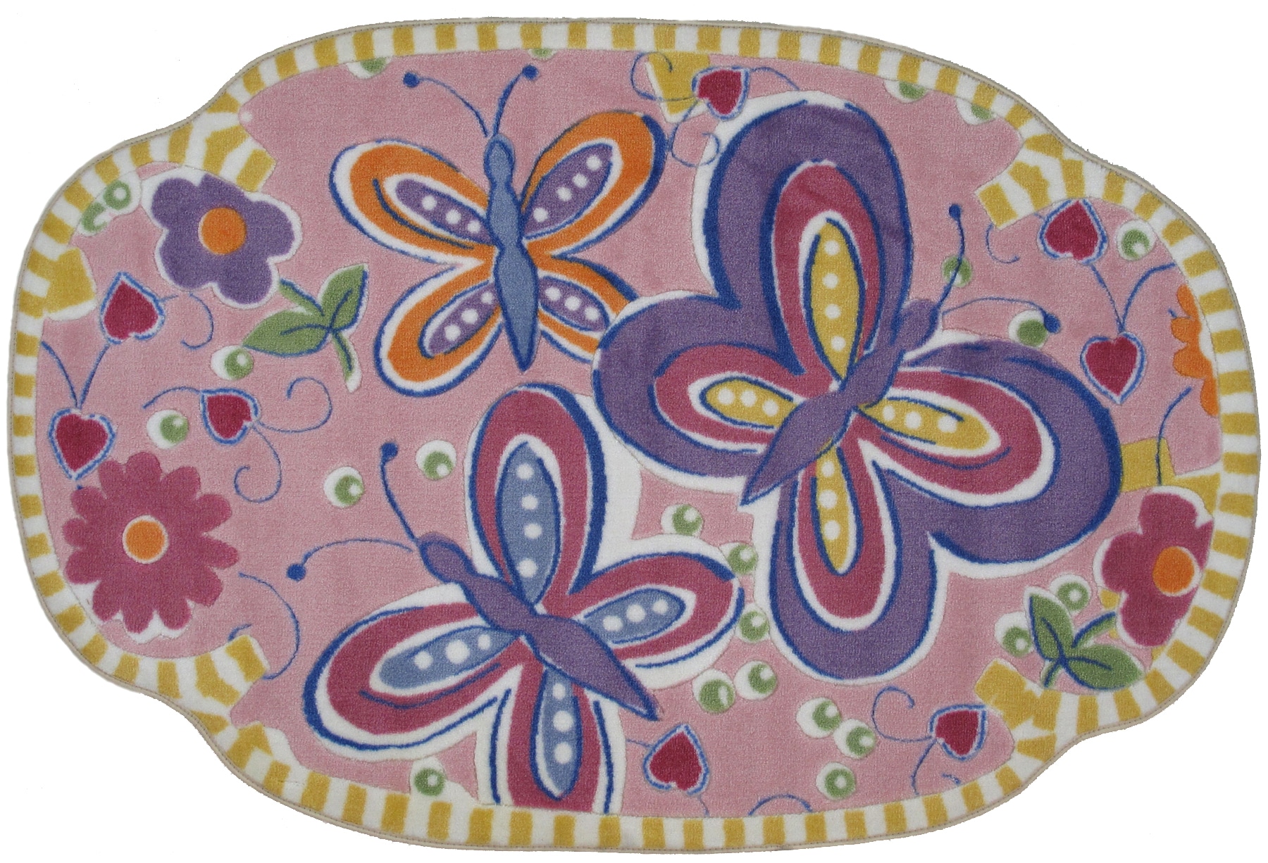 Fun Rugs TSC-218 3958 Supreme 3 x 4 Multi-color Irregular Indoor Area Rug