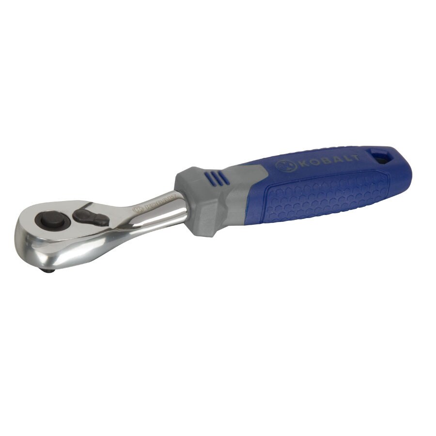Kobalt 85859 90-Tooth 1/4-in Drive Chrome Handle Ratchet