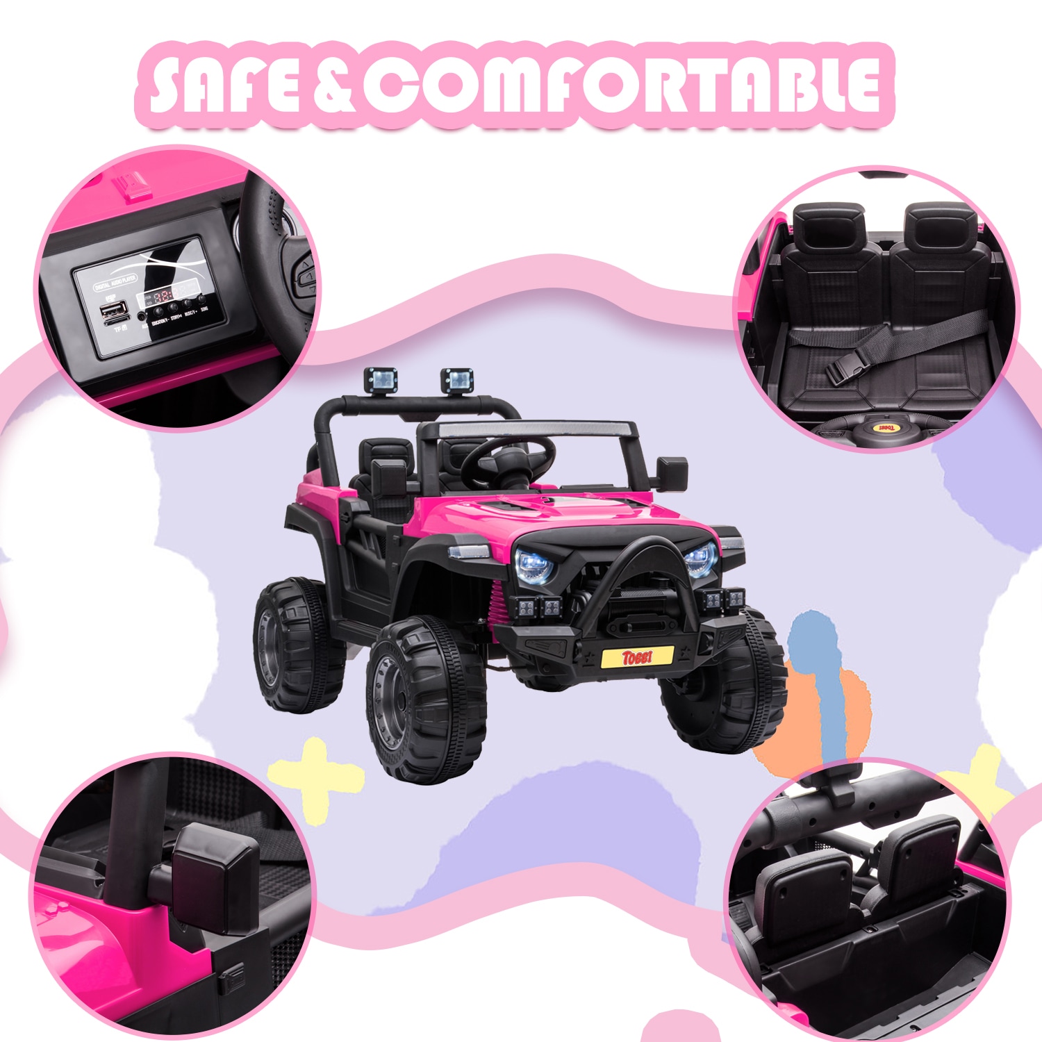 Jaxpety 2024 12v jeep