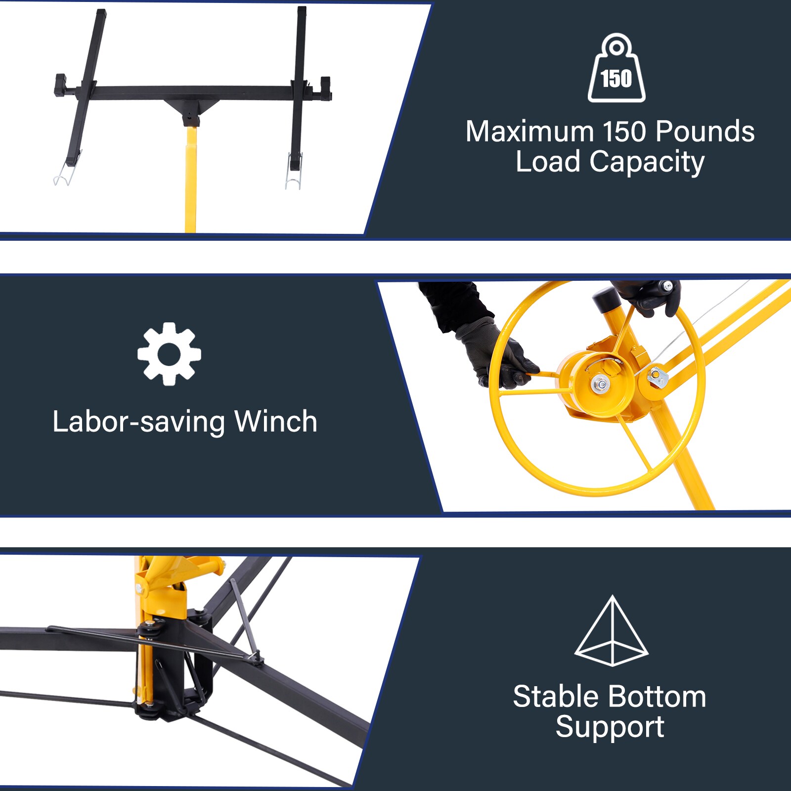 Siavonce ZX-5H9Y6 Drywall-Panel-Carriers - View #8