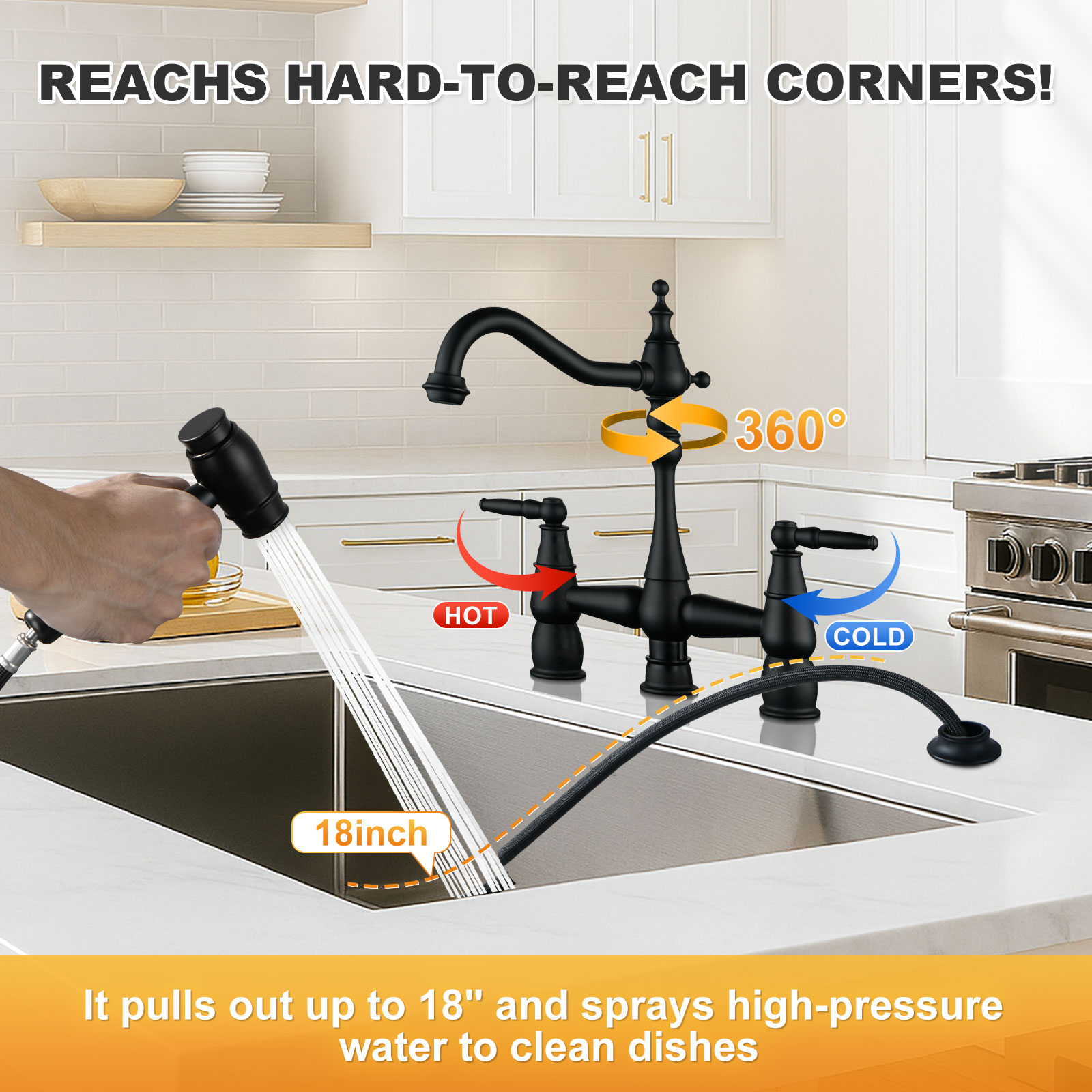 WOWOW 2317001B Kitchen-Faucets - View #4