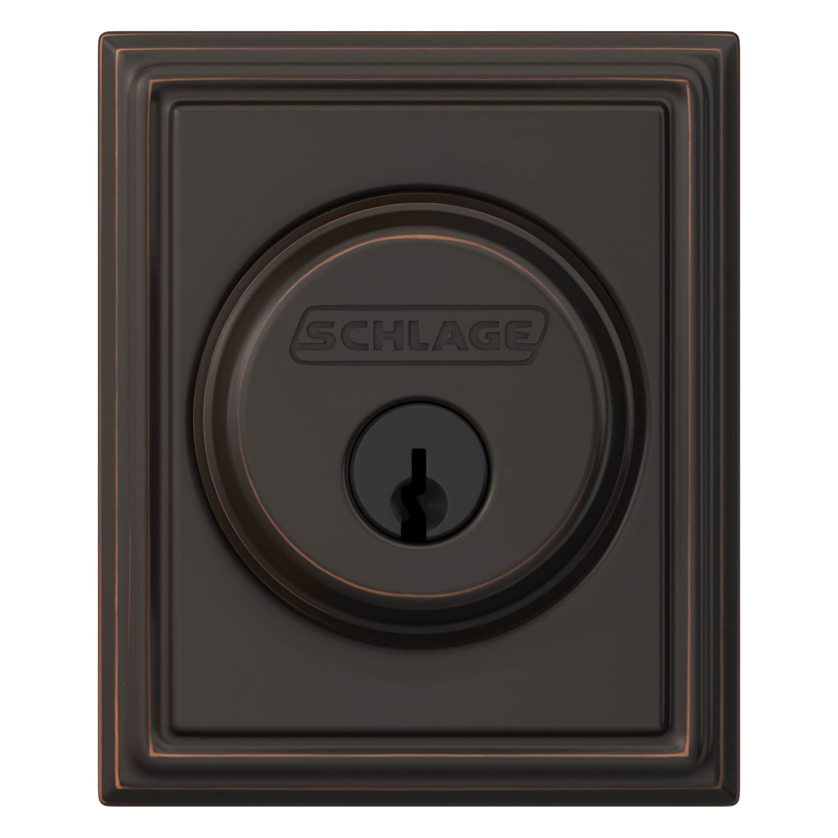 Schlage LOCK B60 N G ADD 716 Door-Deadbolts - View #8