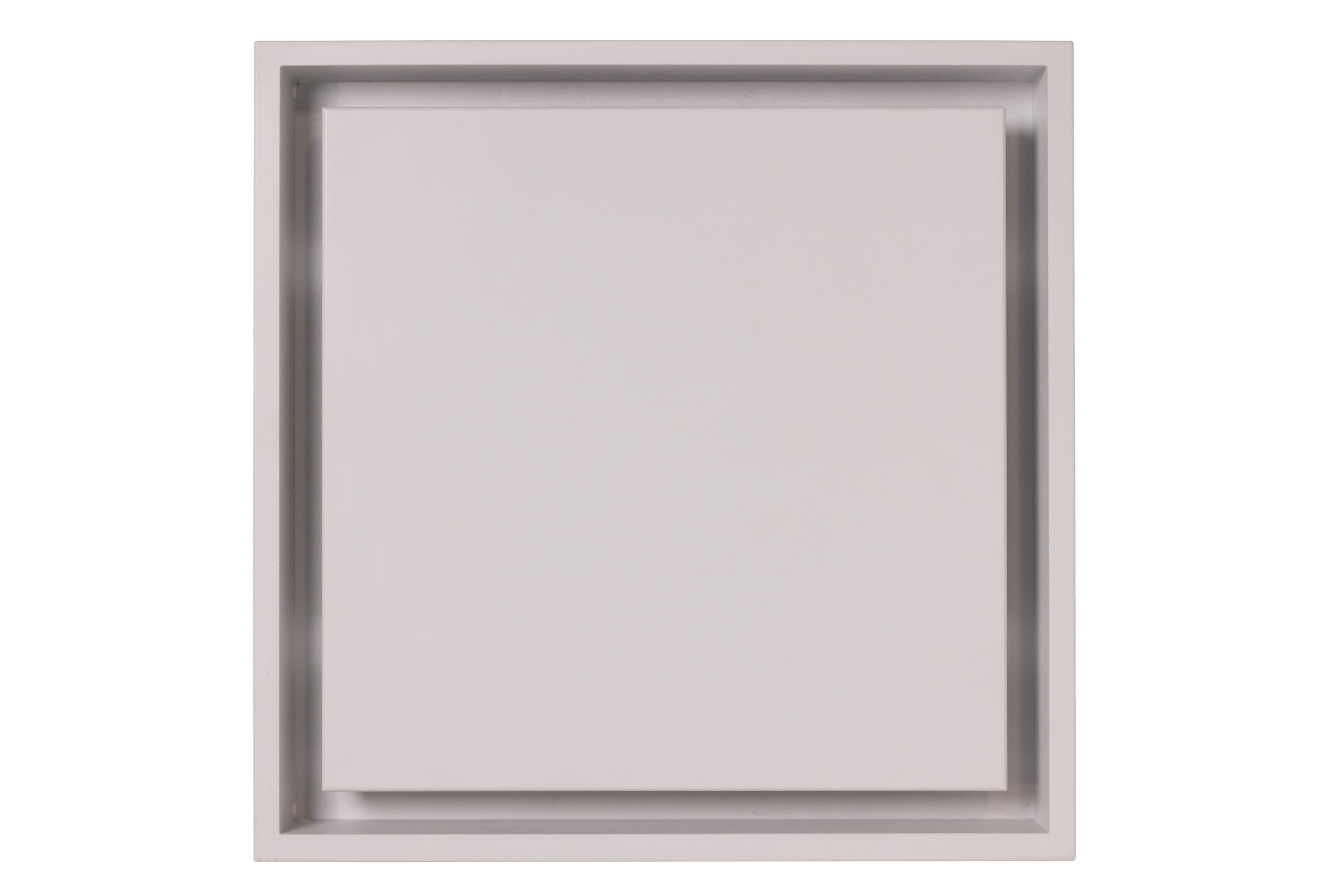 Fittes DWLITFR14X14WHT 14-Inches x 14-Inches ABS plastic White Sidewall/Ceiling Return air grille