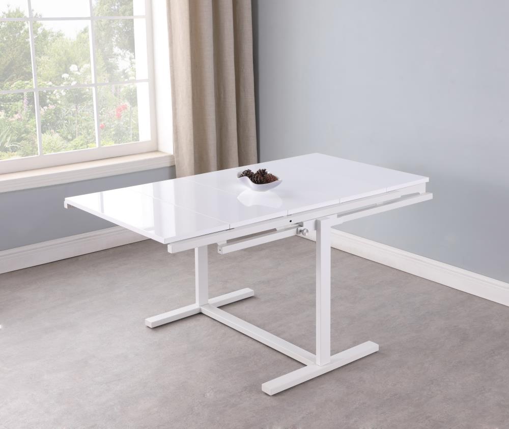 Chintaly Imports 8473-DT-WHT Dining-Tables - View #2