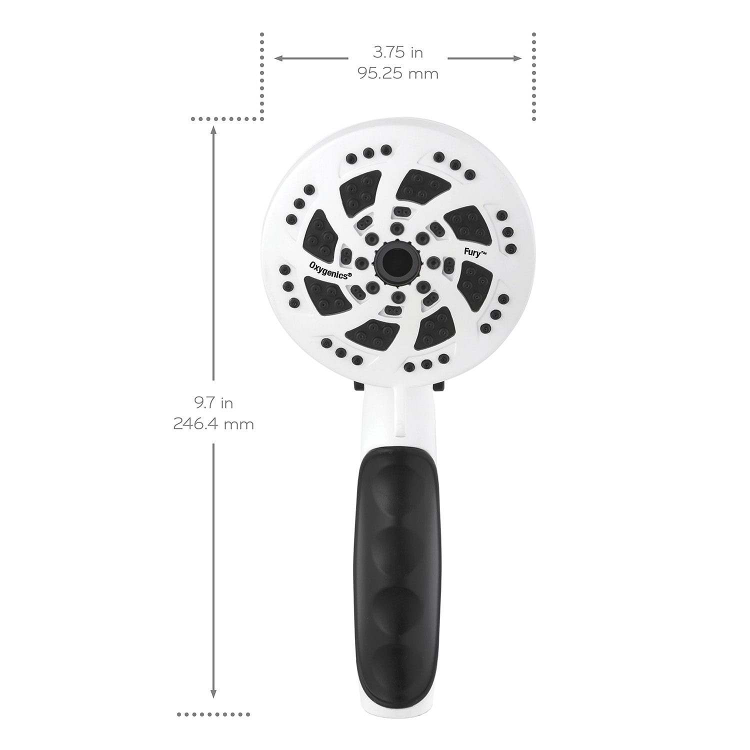 Oxygenics 92789 Fixed-Showerhead - View #5