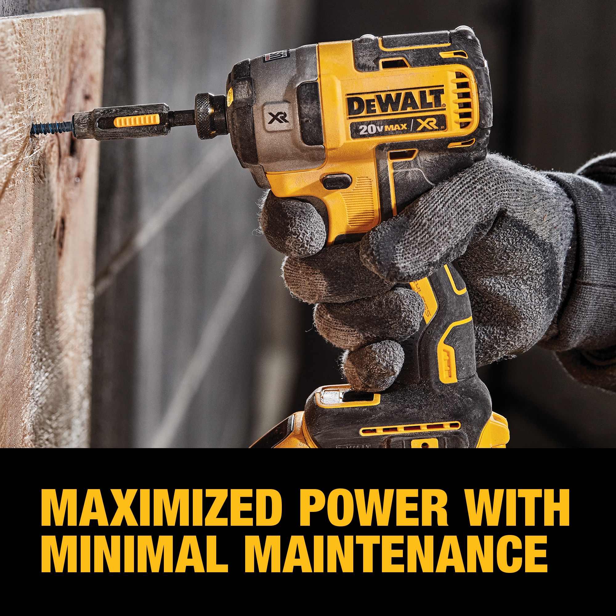 DEWALT XR 20-volt Max 1/4-in Brushless Cordless Impact Driver in