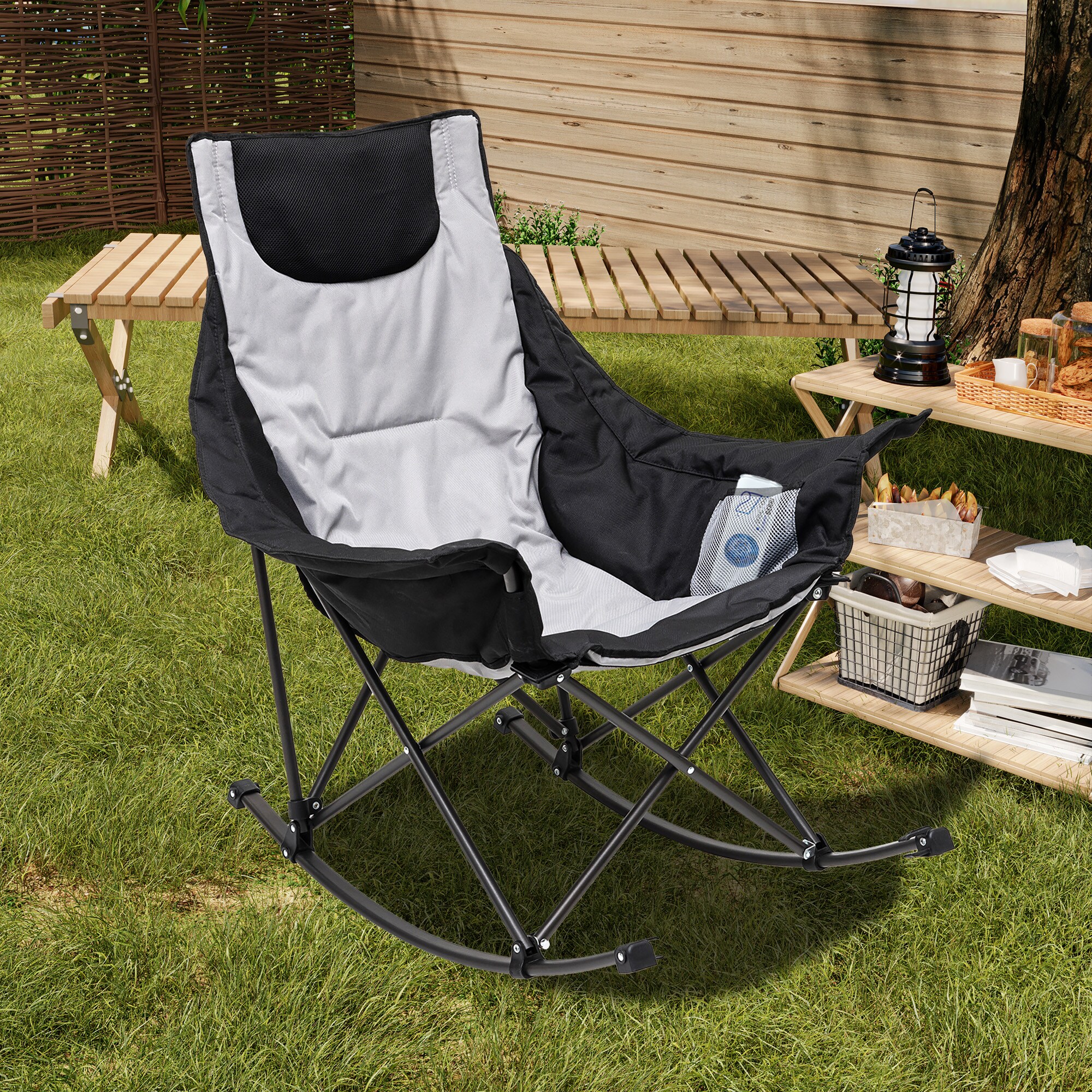 Clihome CL-CCAC2026XGY1 Beach-Camping-Chairs - View #2