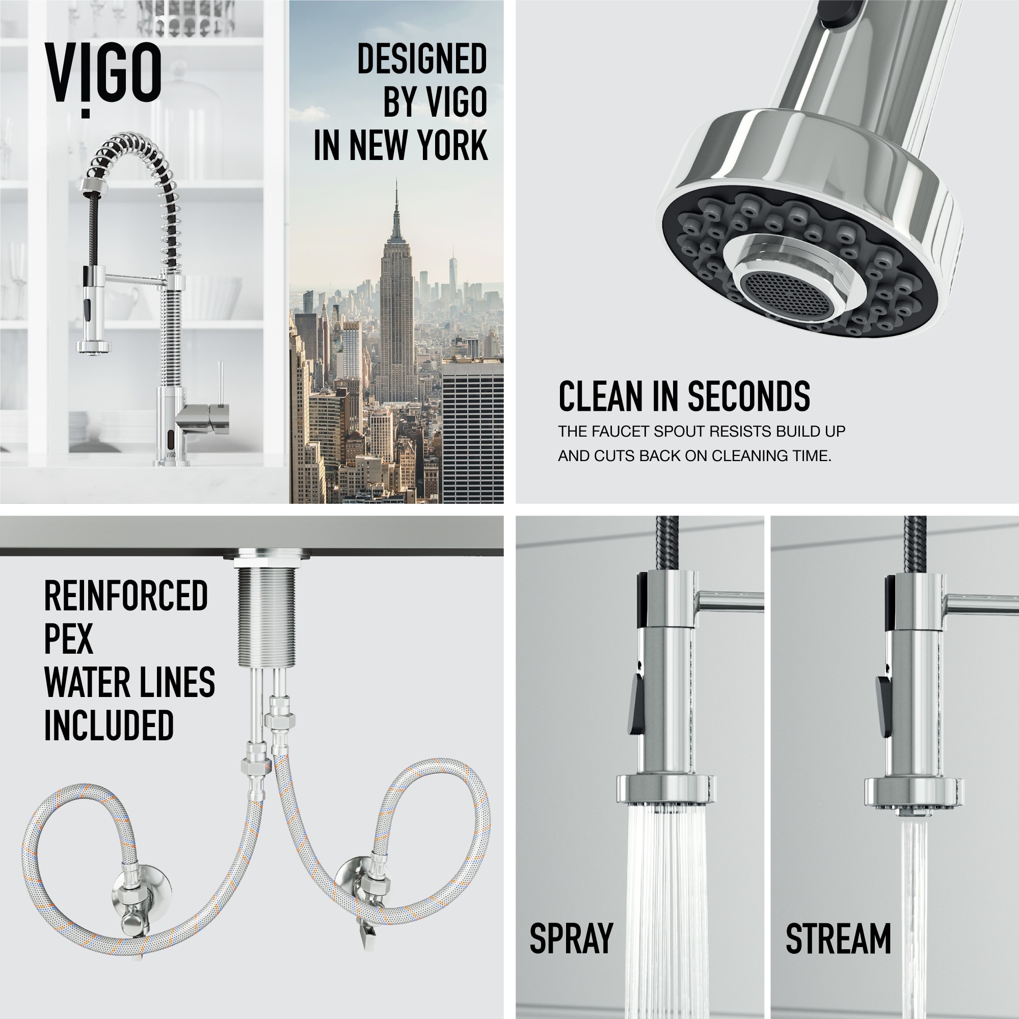 VIGO VG02001CHS Kitchen-Faucets - View #6