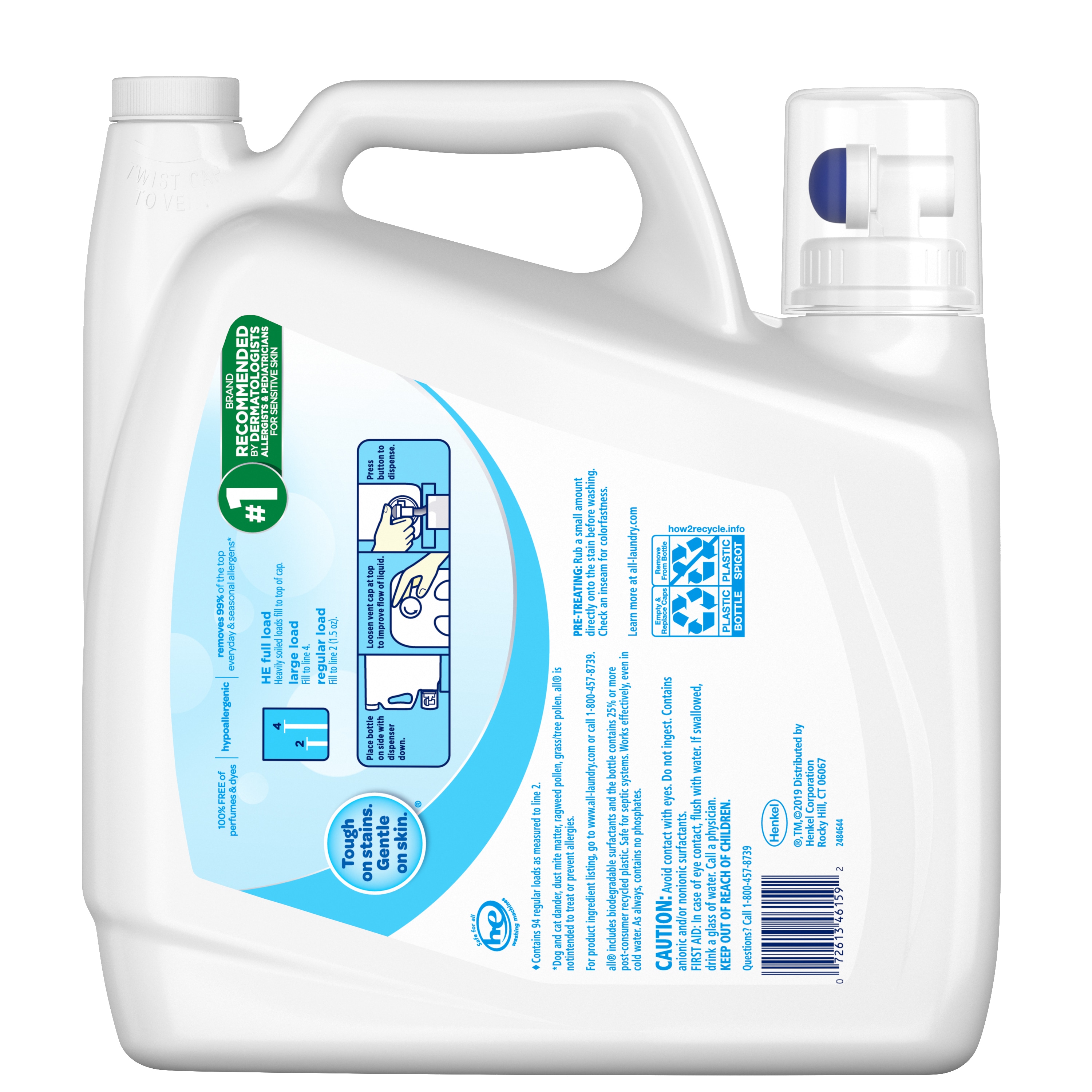 all 141-fl oz HE Laundry Detergent in the Laundry Detergent department ...