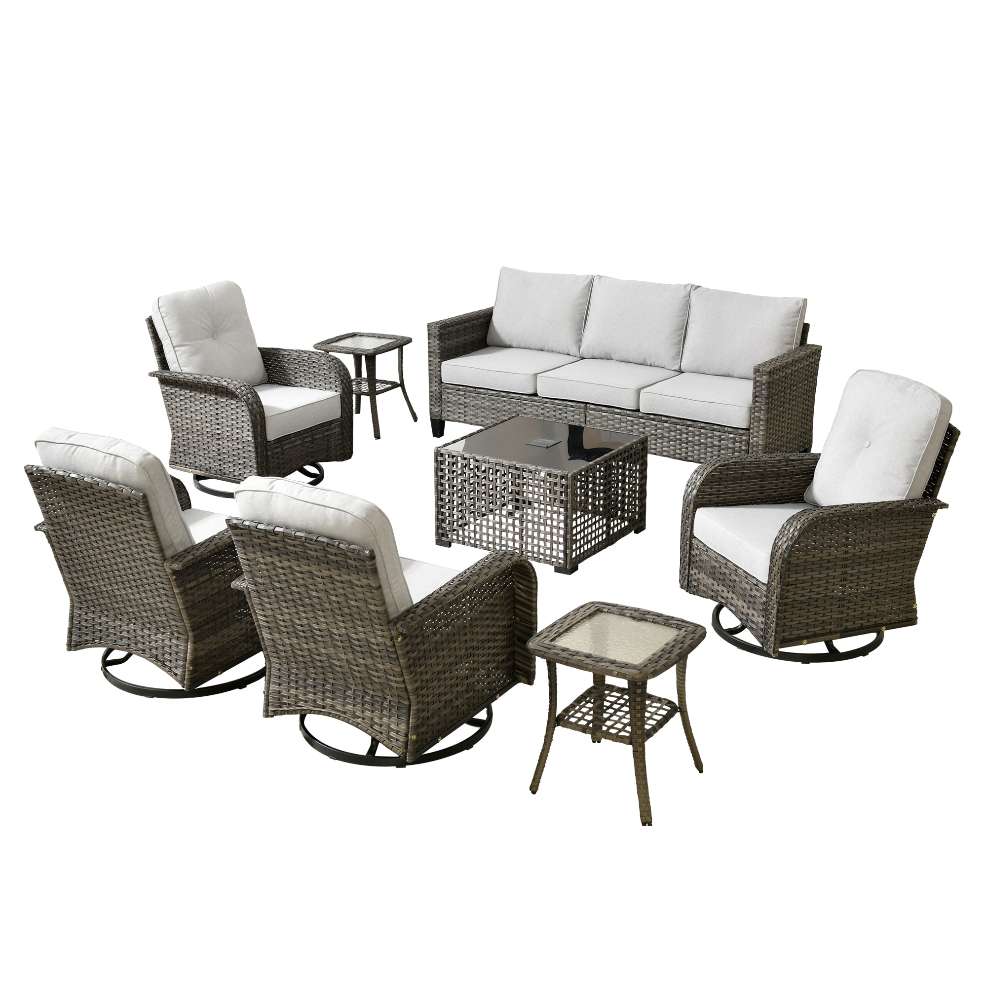 ALTRIGUS 6LYZGNCNEWGRS7081AL Patio-Conversation-Sets - View #2
