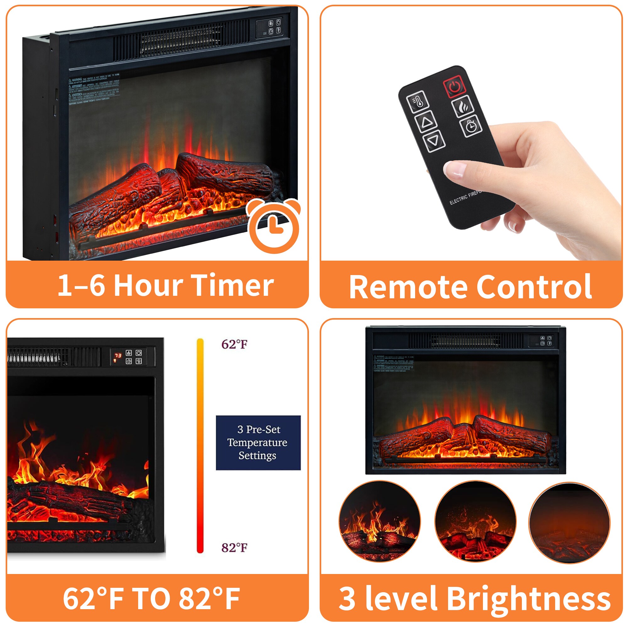 ToolCat NGG30-41-DSG Electric-Fireplaces - View #2