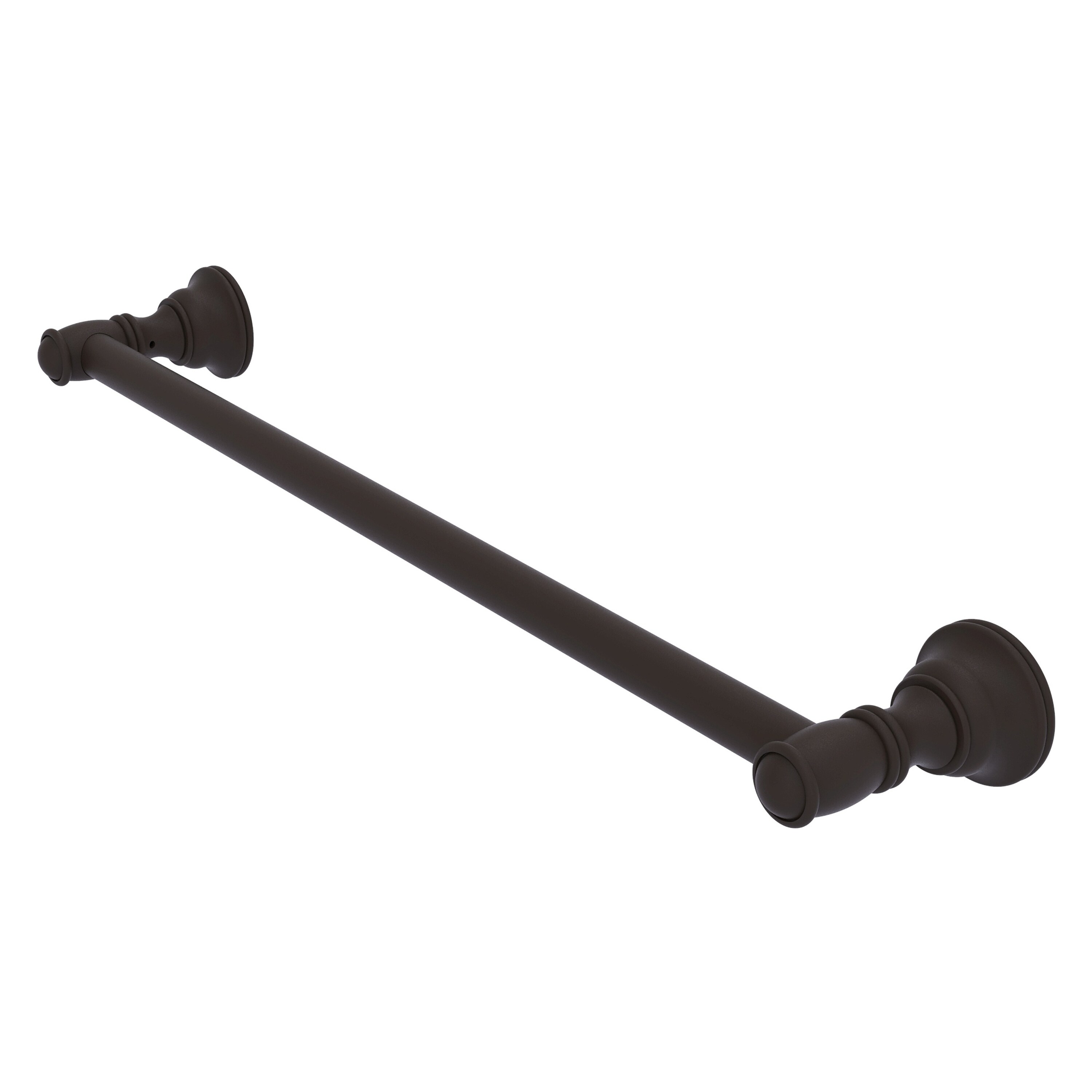 Allied Brass CL-41-24-ORB Carolina 24-in Oil Rubbed Bronze Wall mount Single Towel Bar