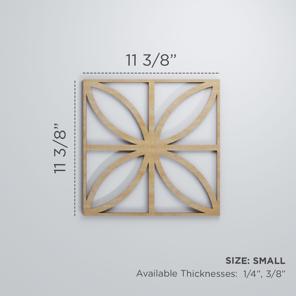 Ekena Millwork WALW12X12X0250SWNCH Wall-Panels - View #3