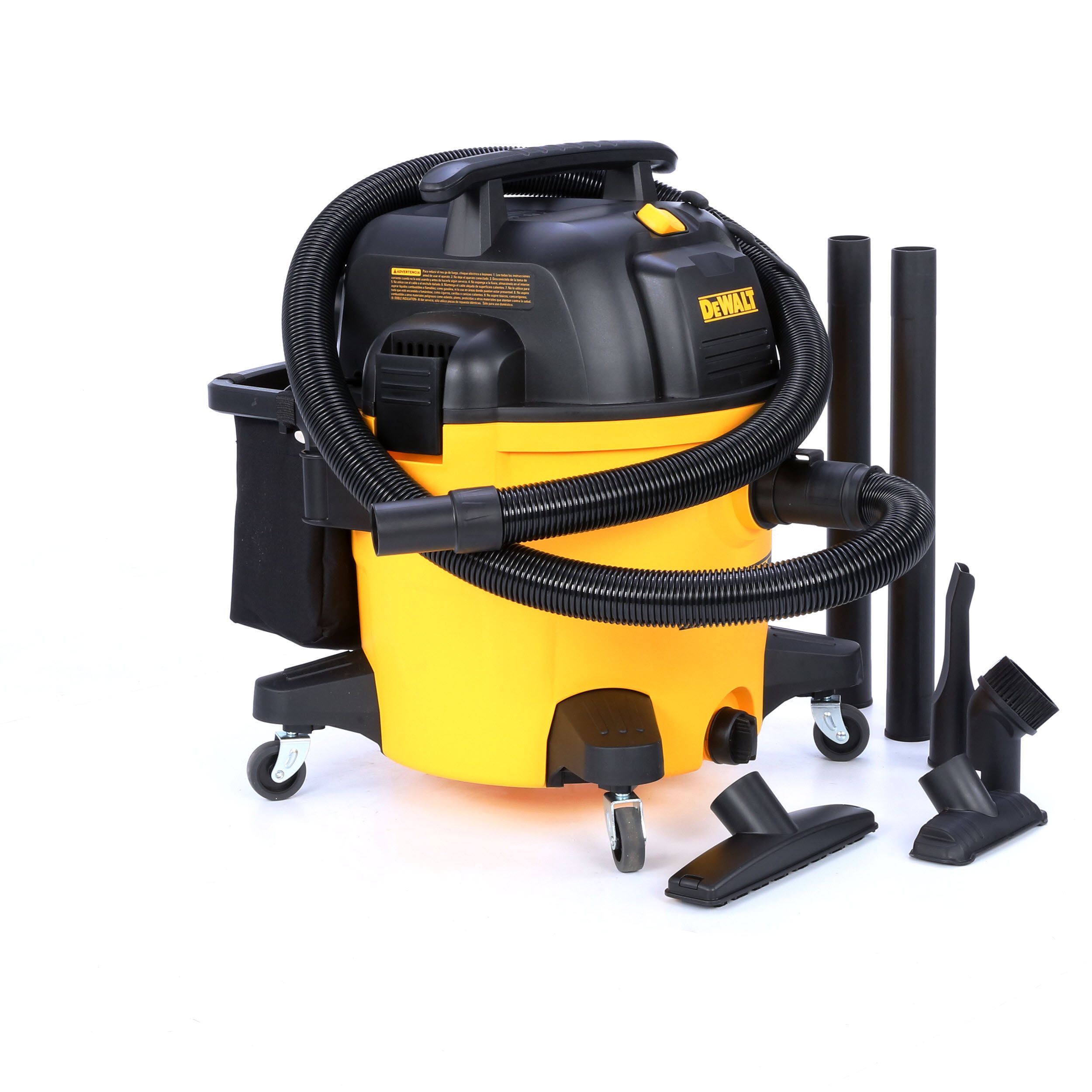 DEWALT 4-Gallons 5-HP Corded Wet/Dry Shop Vacuum With Accessories Included  In The Shop Vacuums Department At