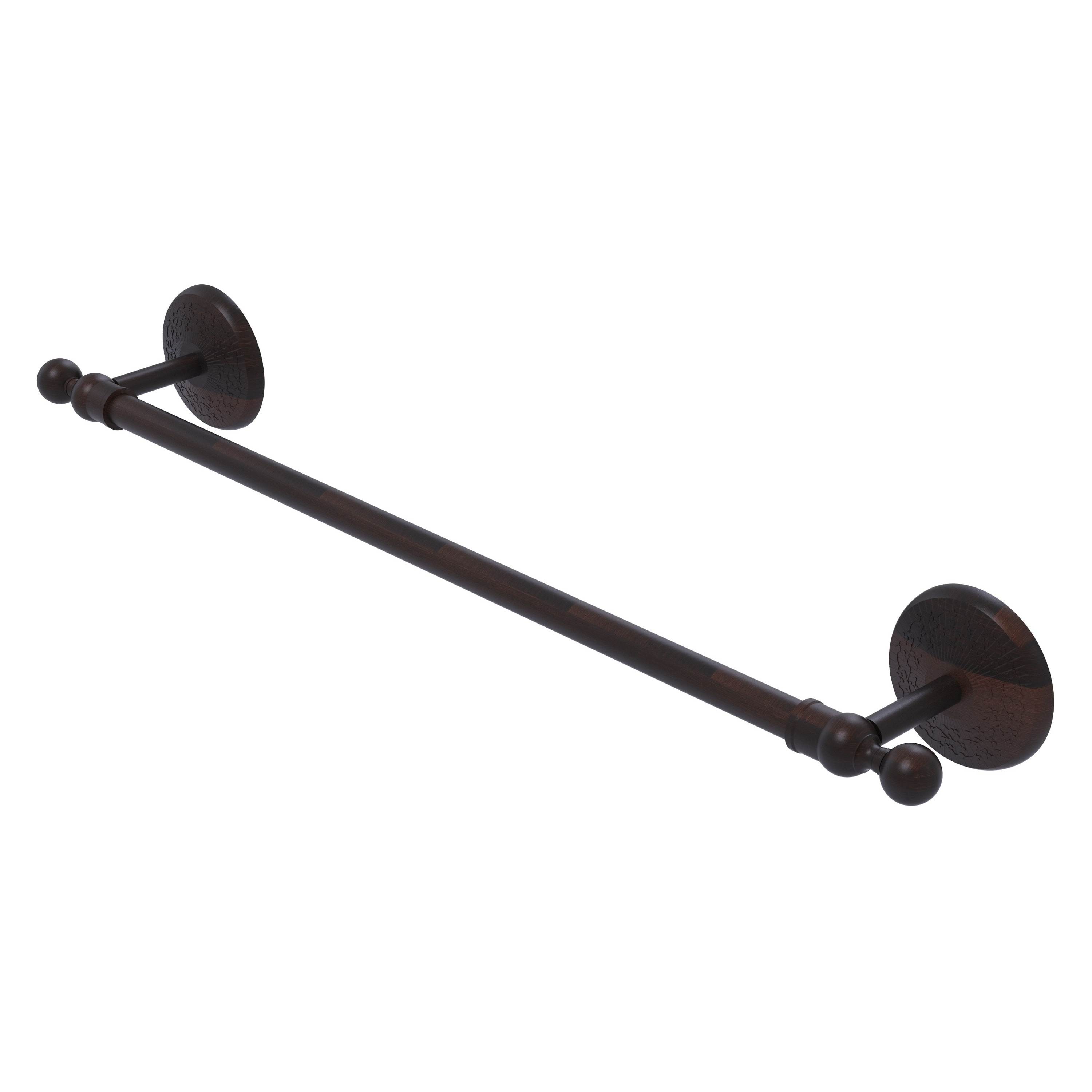 Allied Brass MC-41/36-VB Monte Carlo 36-in Venetian Bronze Wall mount Single Towel Bar