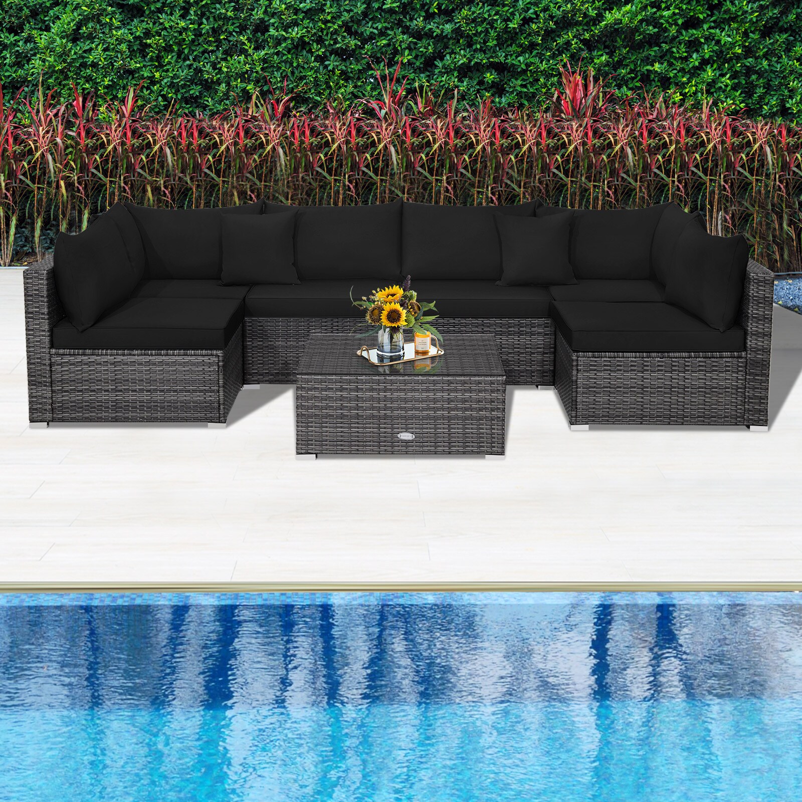 Forclover HBV-439DK Patio-Conversation-Sets - View #3